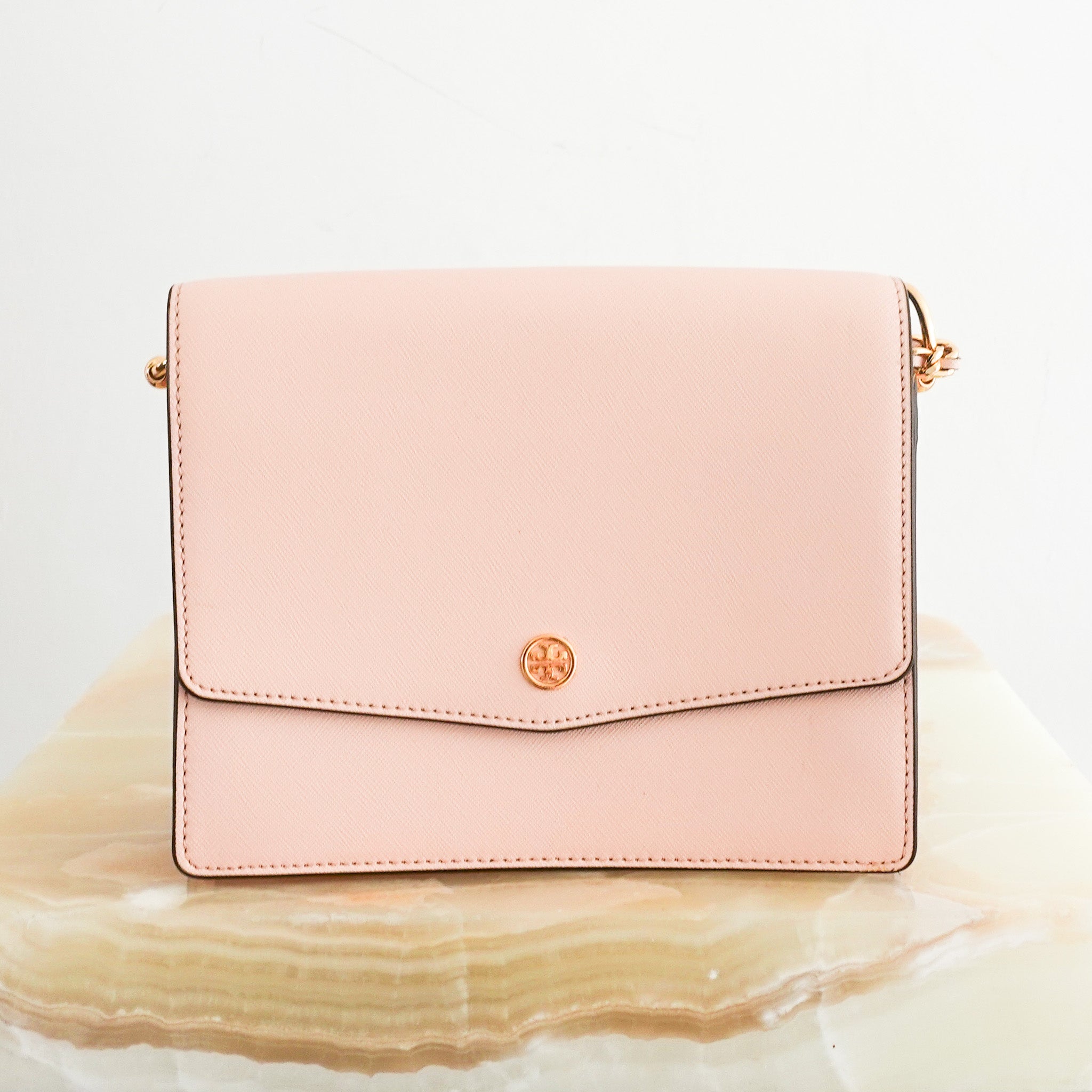 Tory Burch pink crossbody bag RRP £315 | Authentic and Preloved