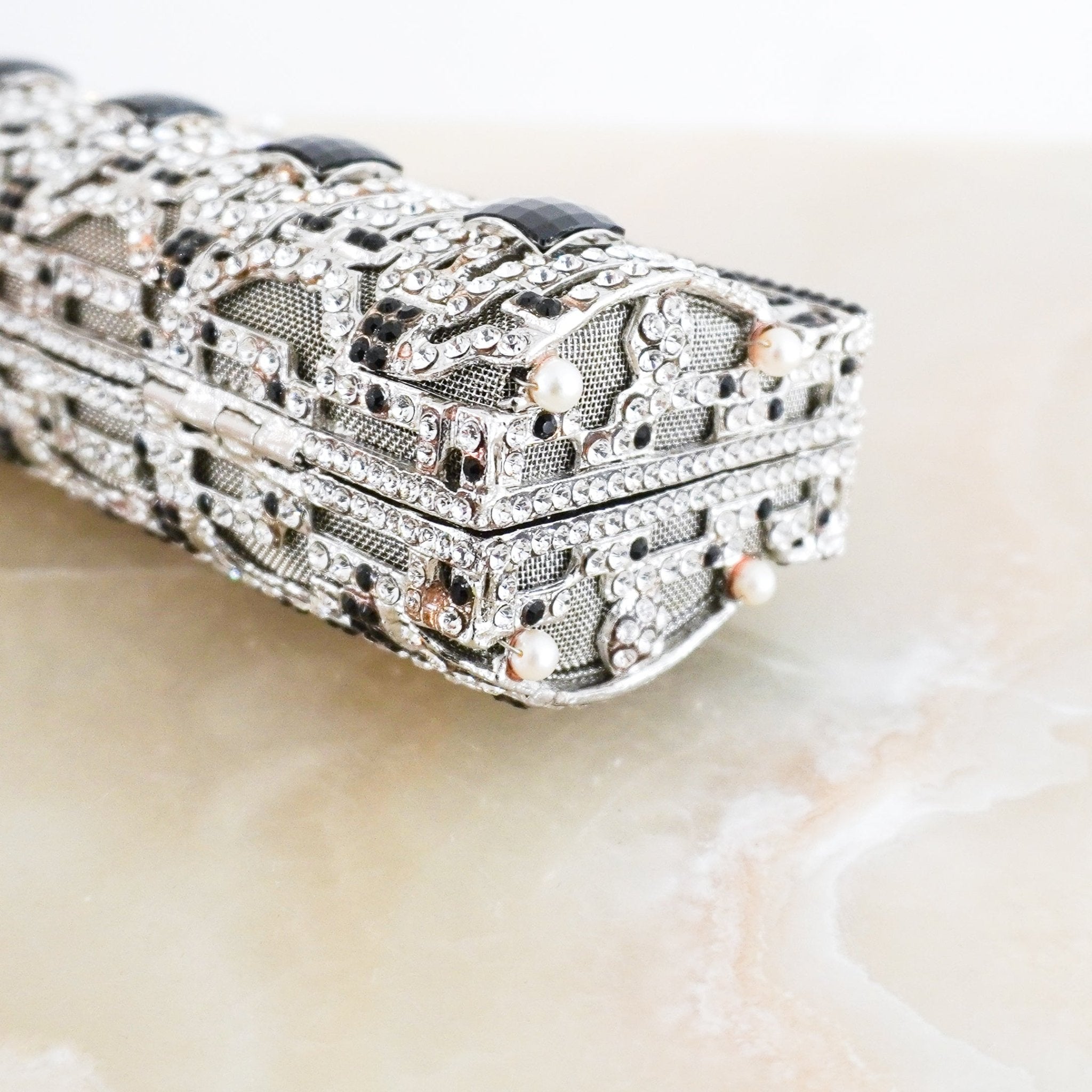 Edidi New York Crystal Evening Clutch RRP £2000 | Authentic Preloved - Reloved Again