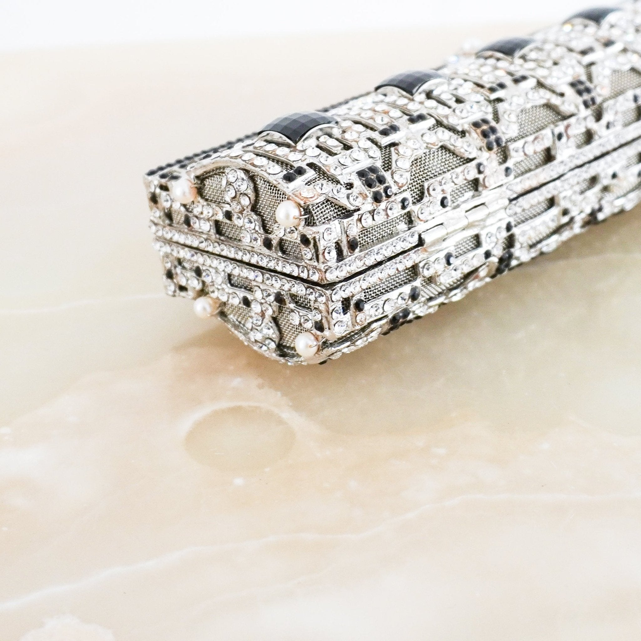 Edidi New York Crystal Evening Clutch RRP £2000 | Authentic Preloved - Reloved Again