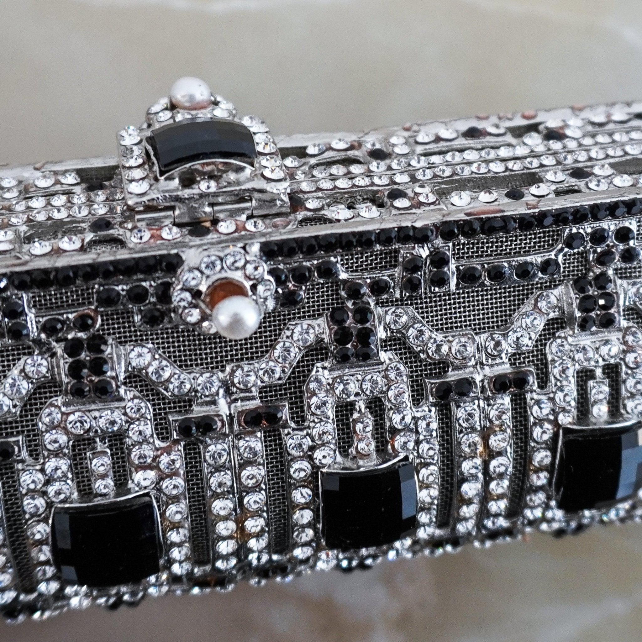 Edidi New York Crystal Evening Clutch RRP £2000 | Authentic Preloved - Reloved Again