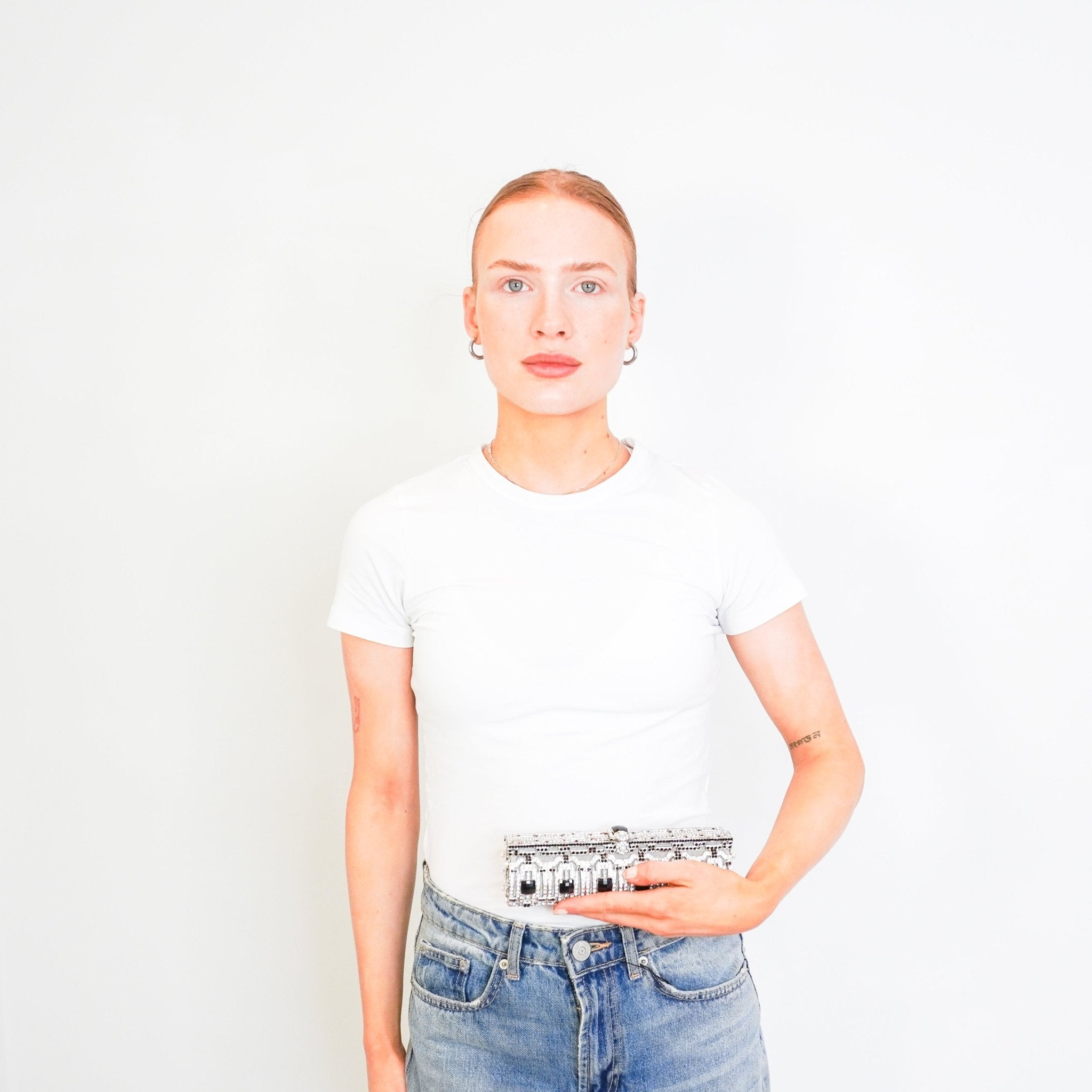 Edidi New York Crystal Evening Clutch RRP £2000 | Authentic Preloved - Reloved Again