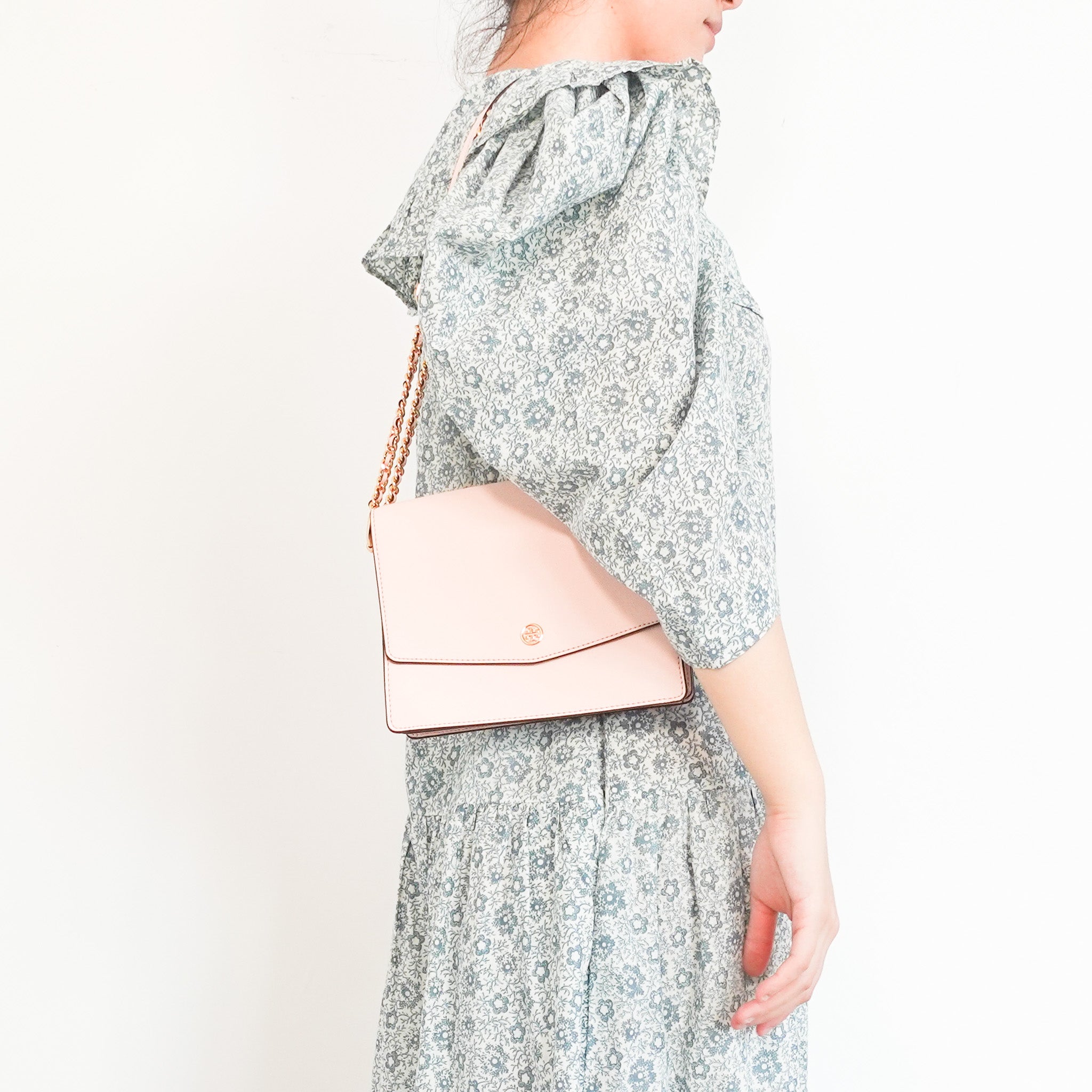 Tory Burch pink crossbody bag RRP £315 | Authentic and Preloved