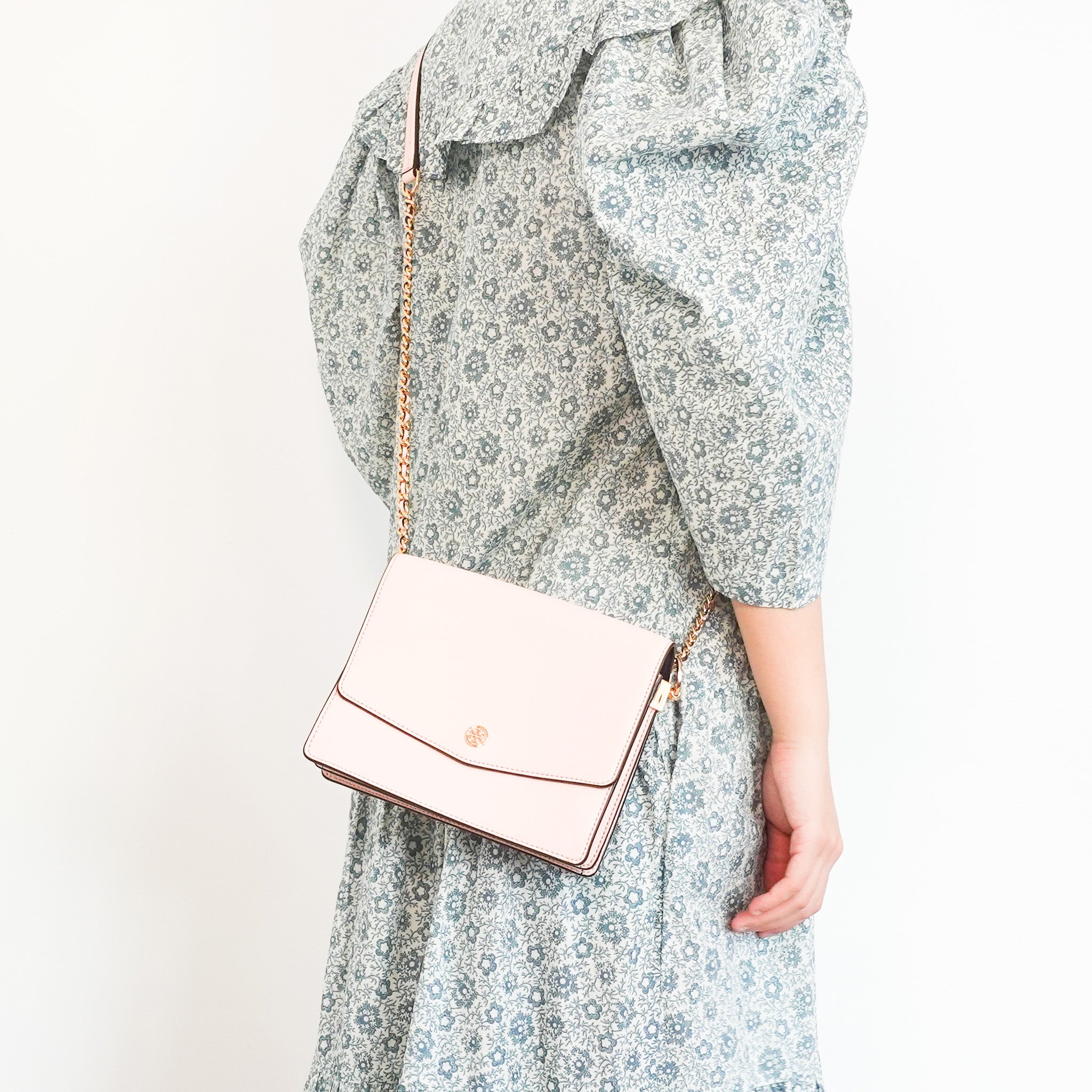 Tory Burch pink crossbody bag RRP £315 | Authentic and Preloved