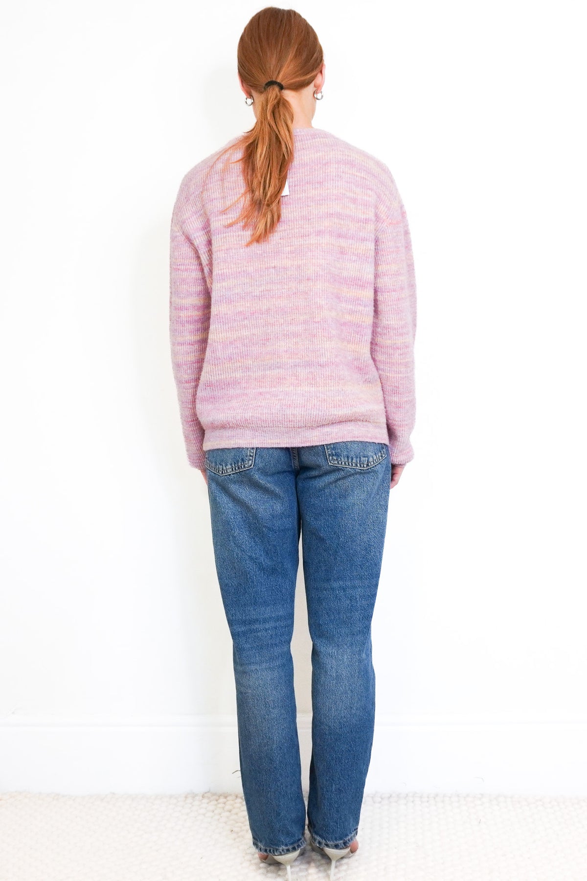 A.P.C Pink Striped Knitted Cardigan (RRP £300) | FINAL SALE Authentic Preloved