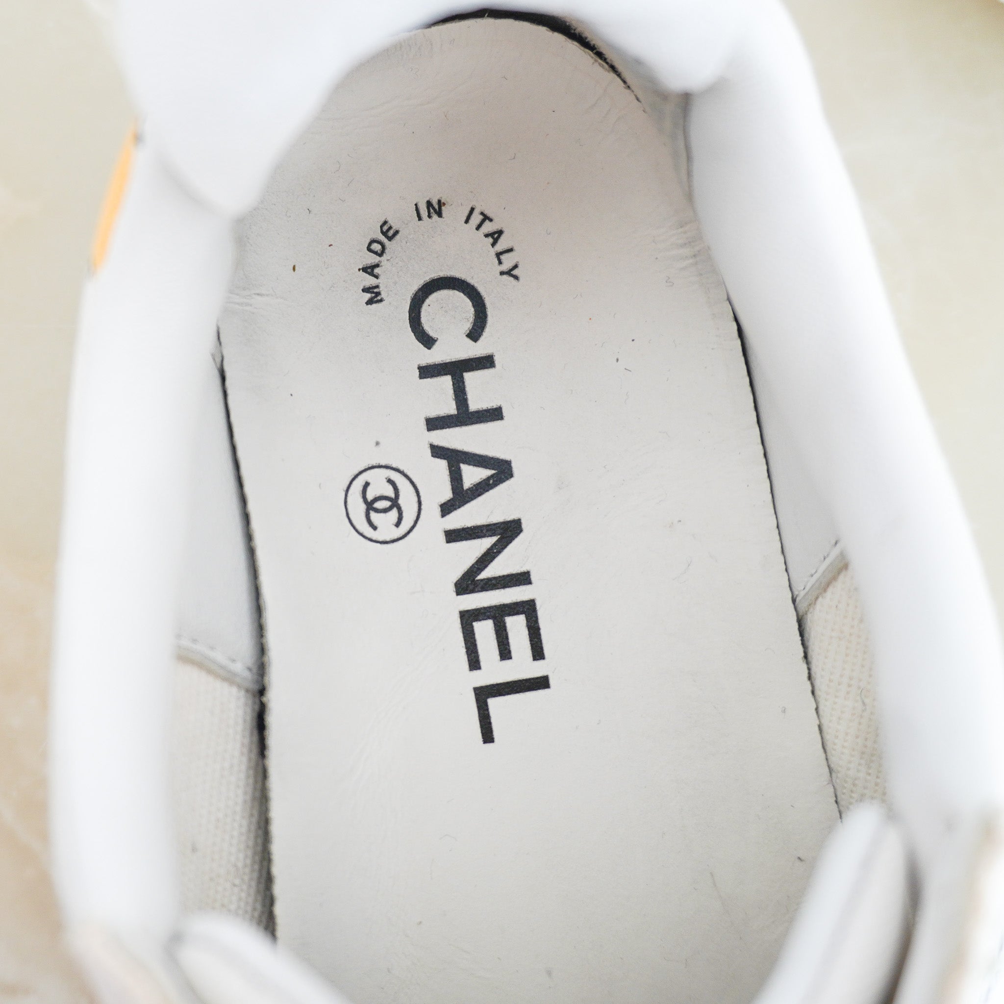 Chanel x Pharrell White Multi-Colour Graffiti Sneakers (RRP £1,197) | Authentic Preloved