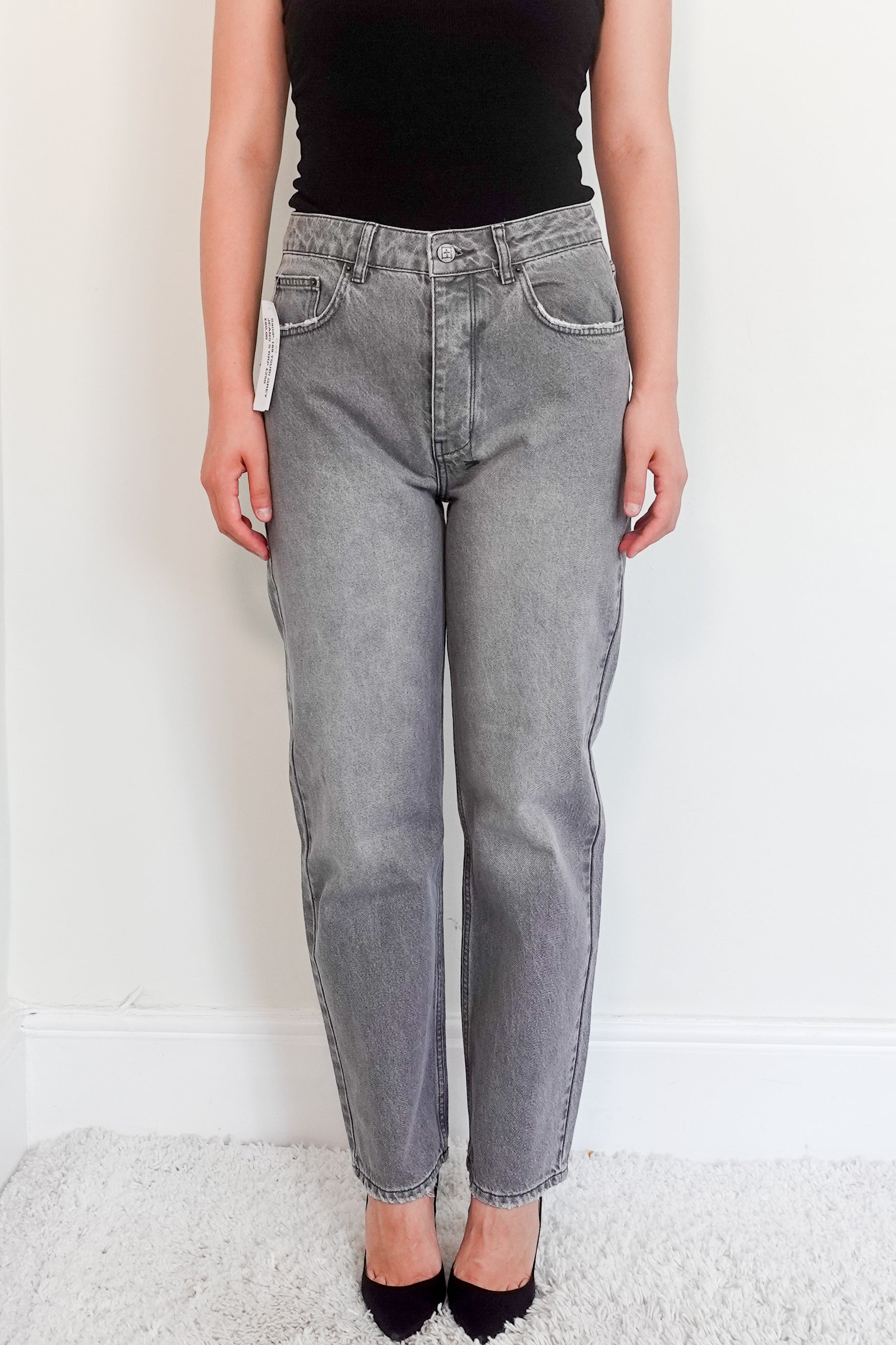 TSUBI light wash grey jeans RRP £250