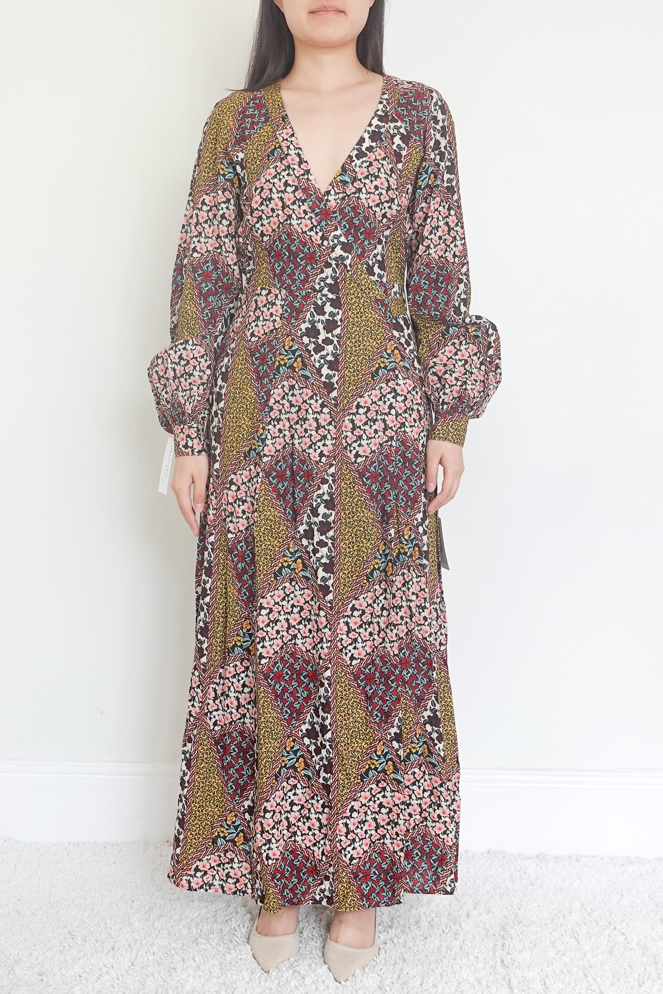 Maxi Wrap dress RRP £250