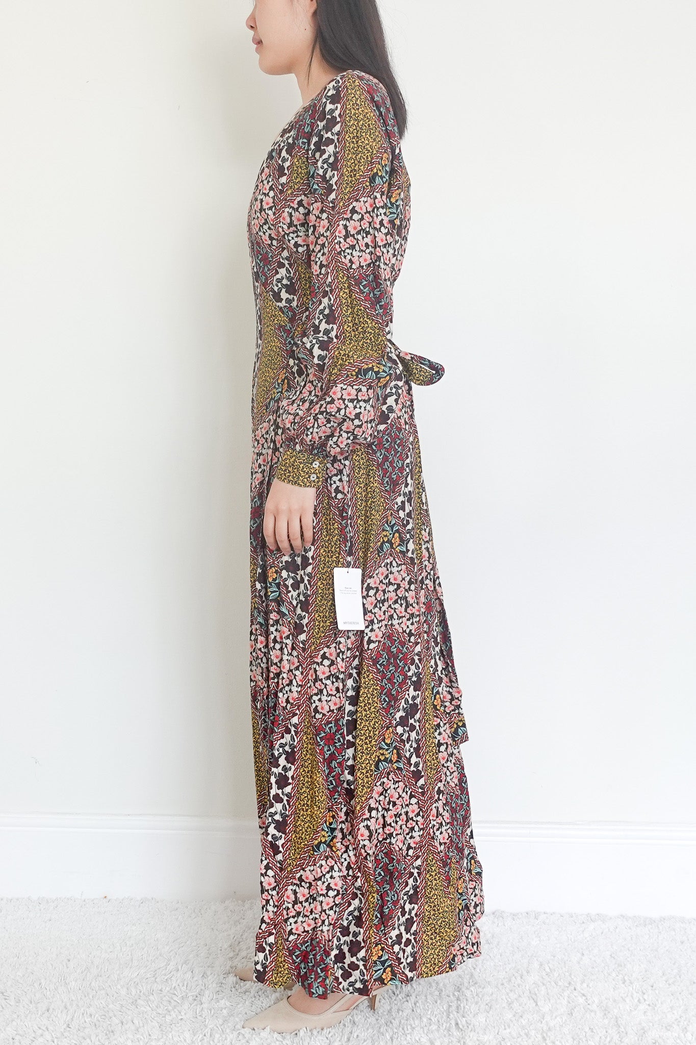 Maxi Wrap dress RRP £250