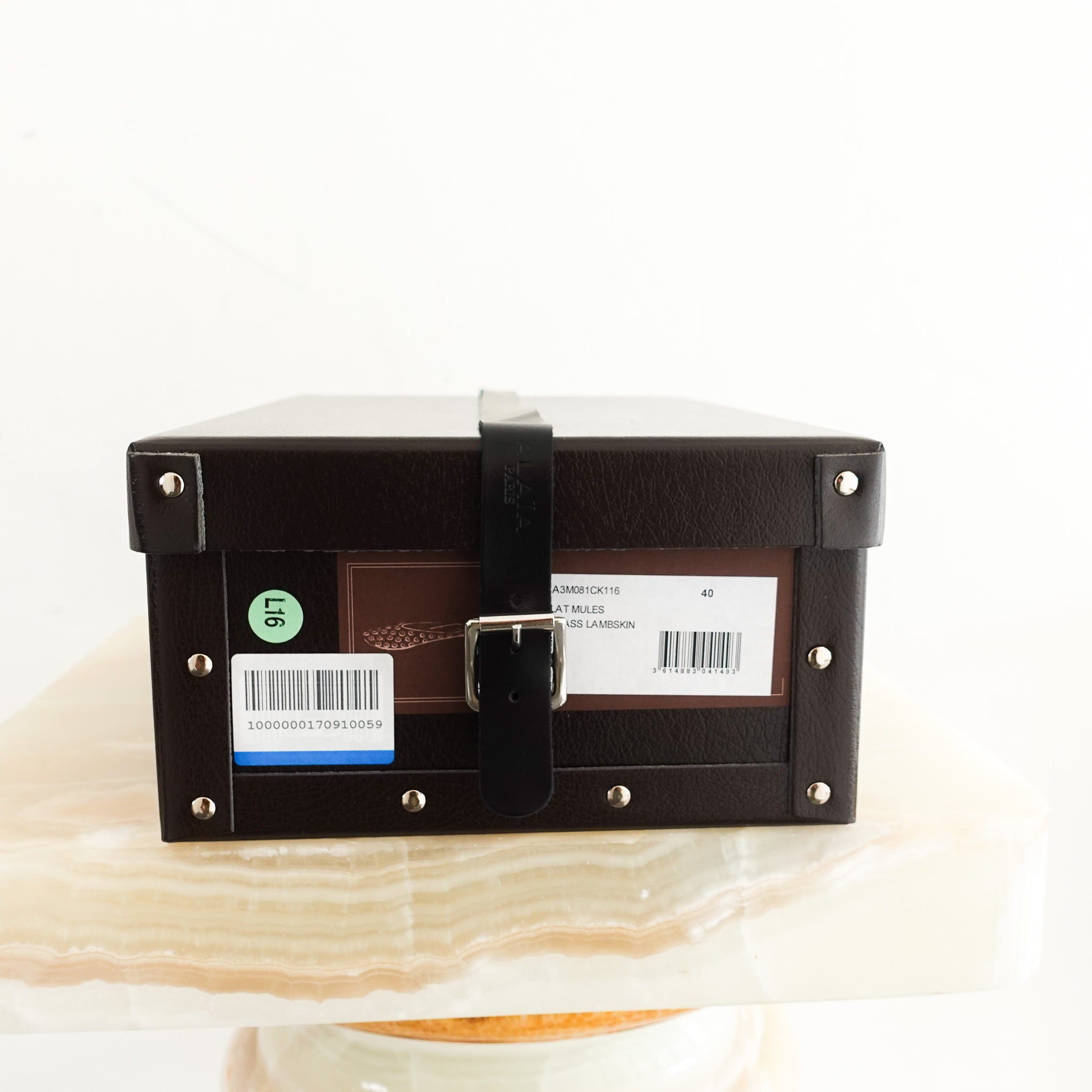 NEW CURRENT SEASON ALAIA Strass Mules in Black RRP £790 | Authentic Preloved - Reloved Again