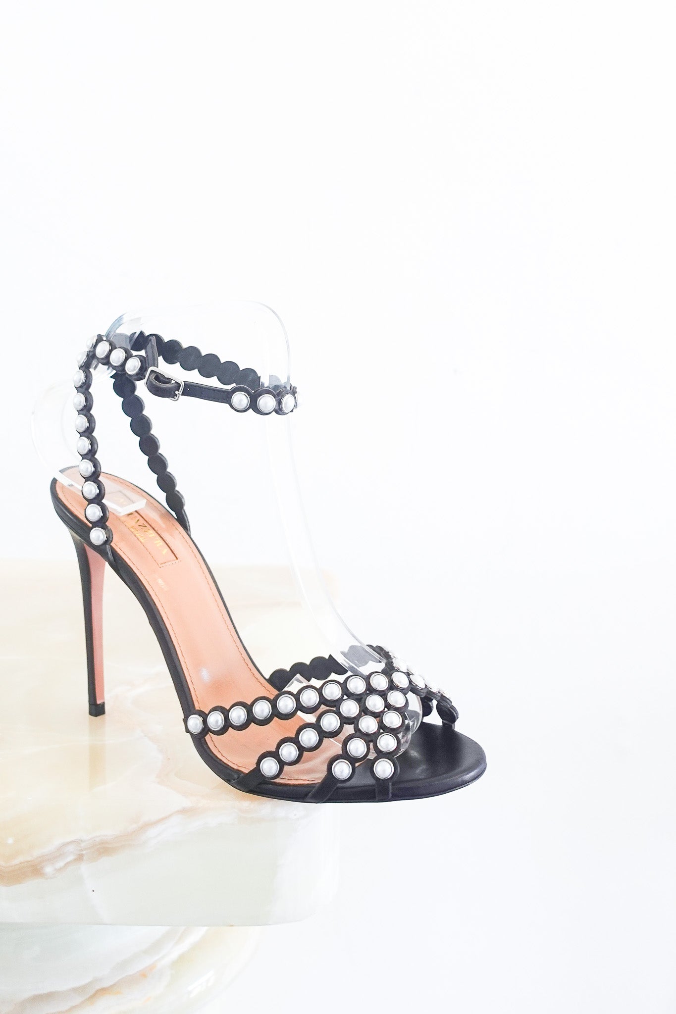 NEW Pearl sandals RRP £595