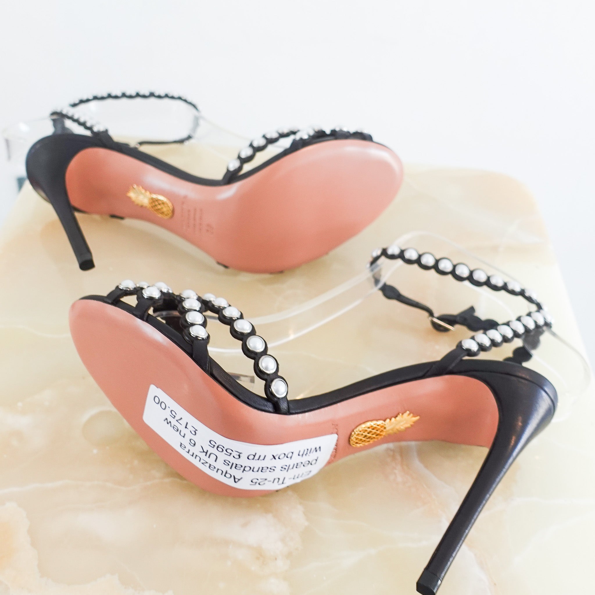 NEW Pearl sandals RRP £595