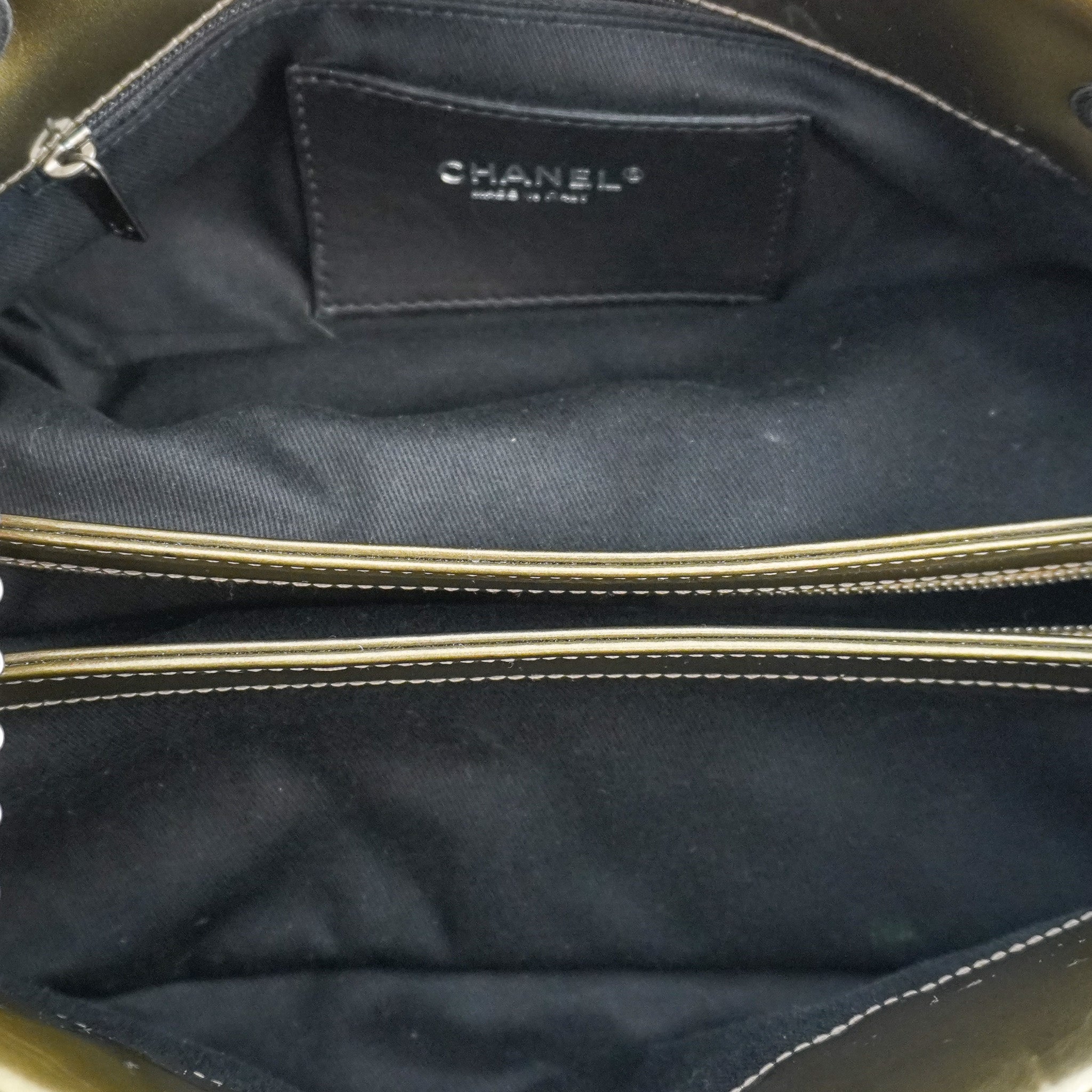 Chanel Just Mademoiselle Patent Quilted Bag (RRP £2300) | Authentic Preloved