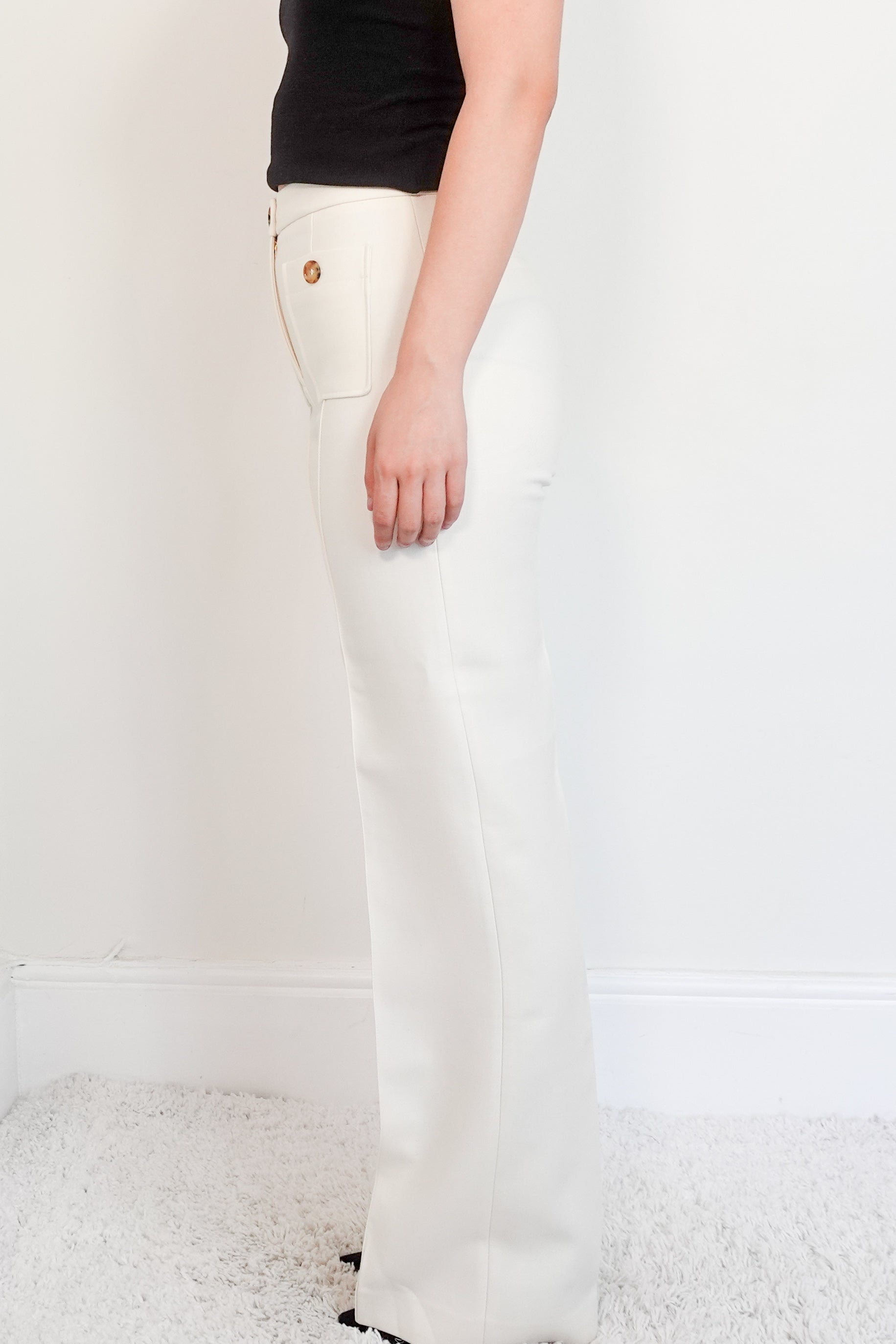 Sezane wool trousers RRP £125