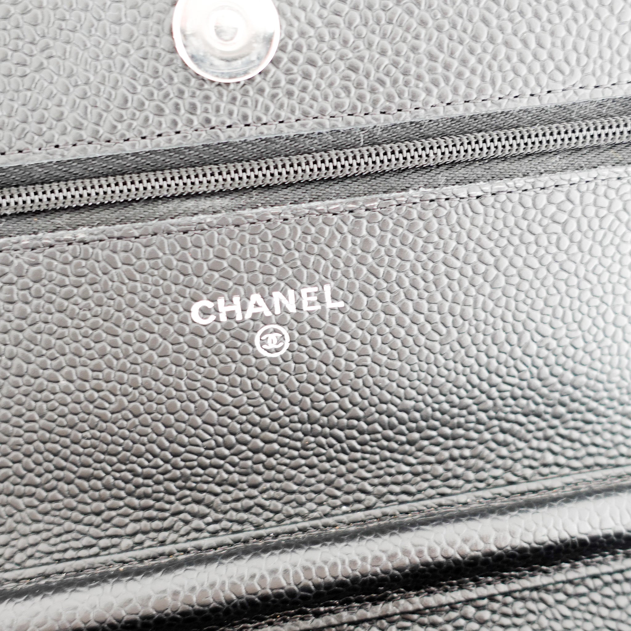 Chanel Caviar Leather WOC Wallet On Chain RRP £2900 | Authentic Preloved - Reloved Again