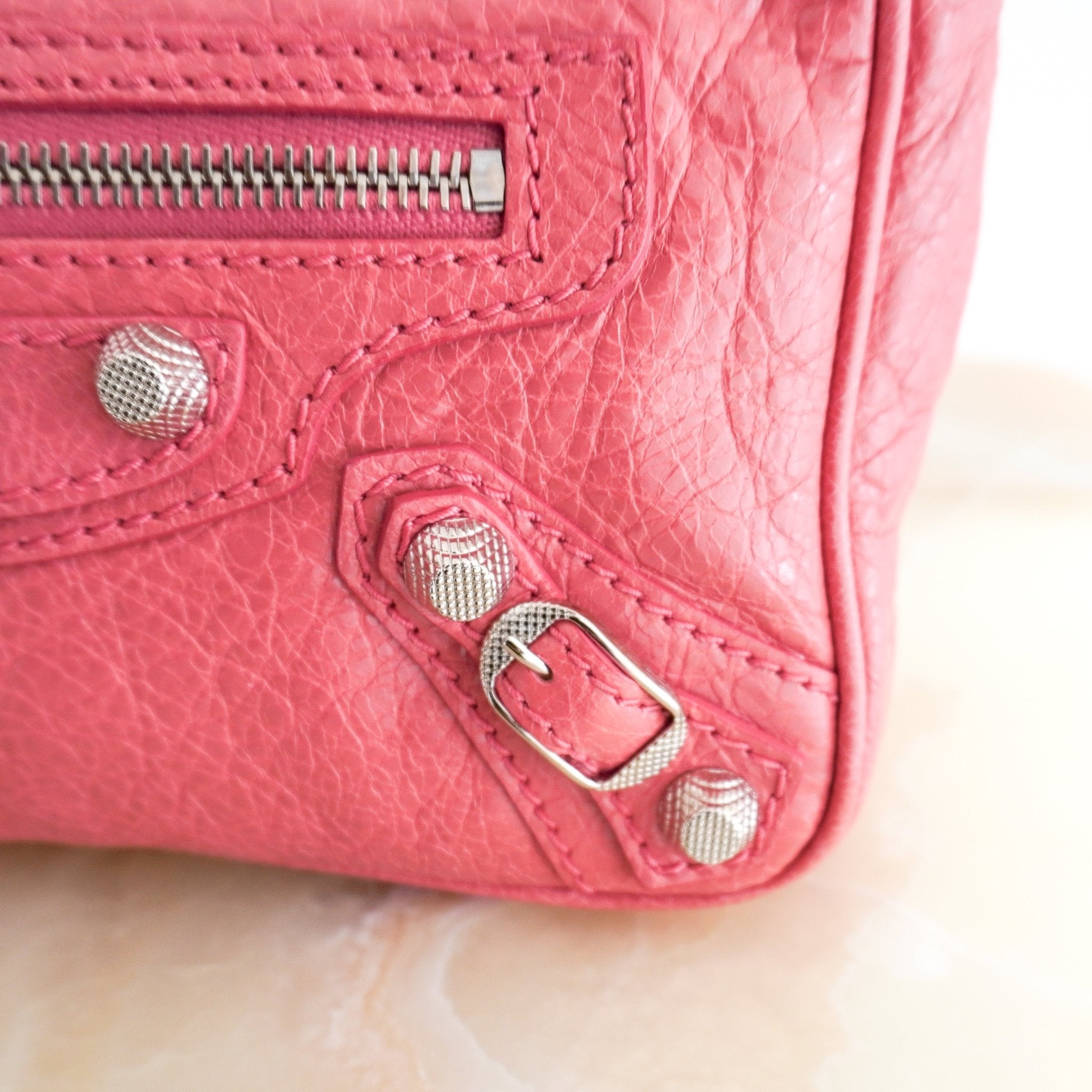 Balenciaga Rose Bonbon Agneau Giant 12 Hip Bag (RRP £1950) | Authentic Preloved - Reloved Again