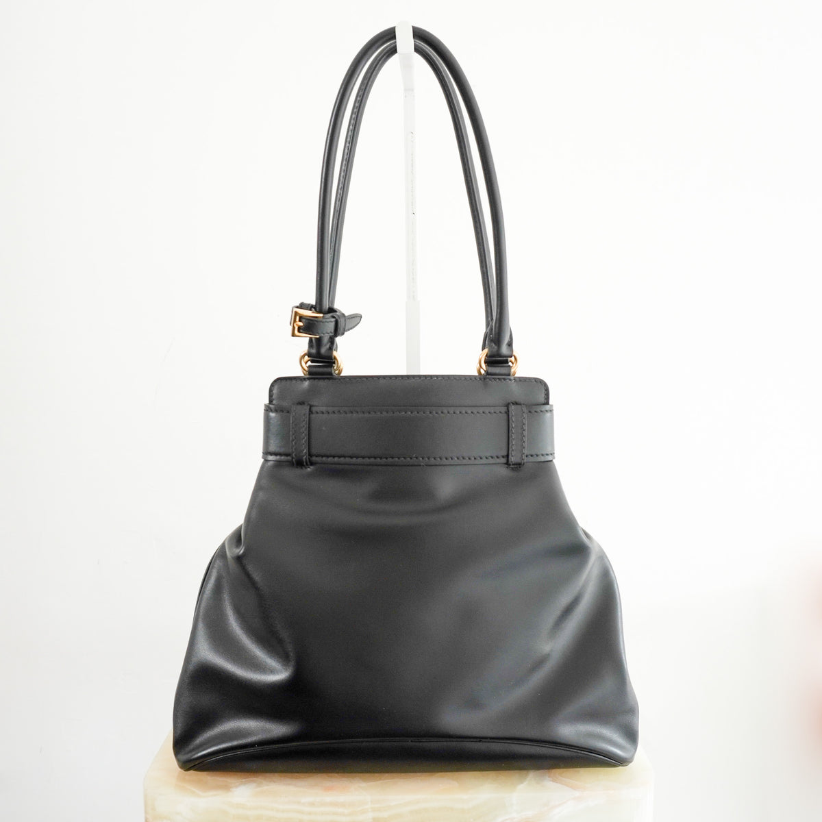 Prada Etude Lambskin Leather Top Handle Bag (RRP £3350) | Authentic Preloved