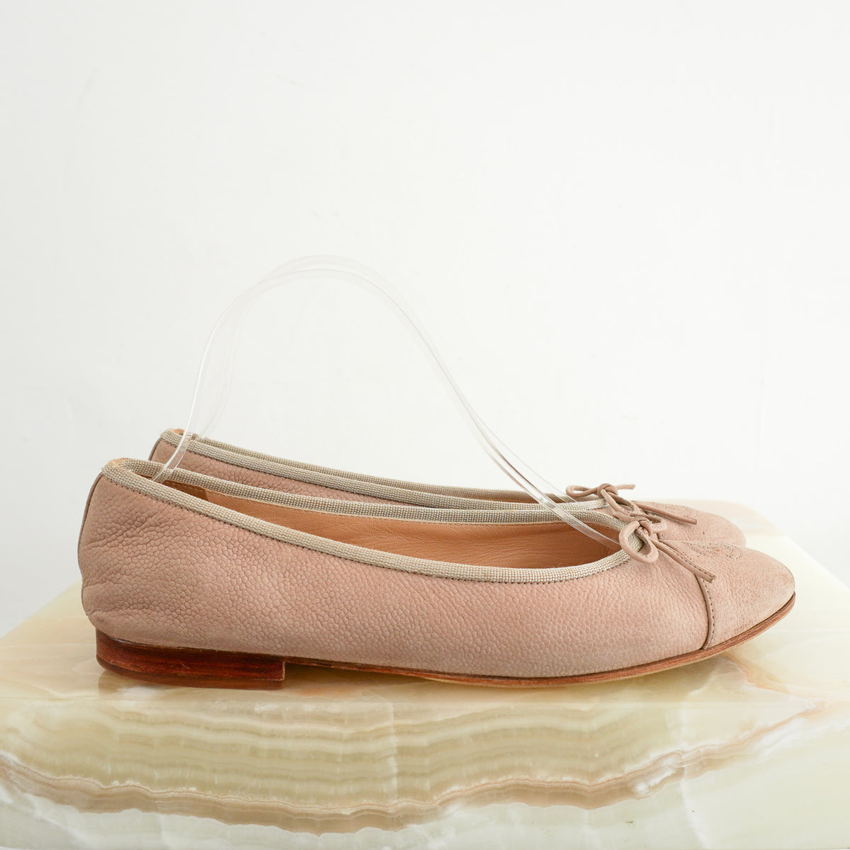 Chanel Nude Ballet Flats (RRP £820) | Authentic Preloved