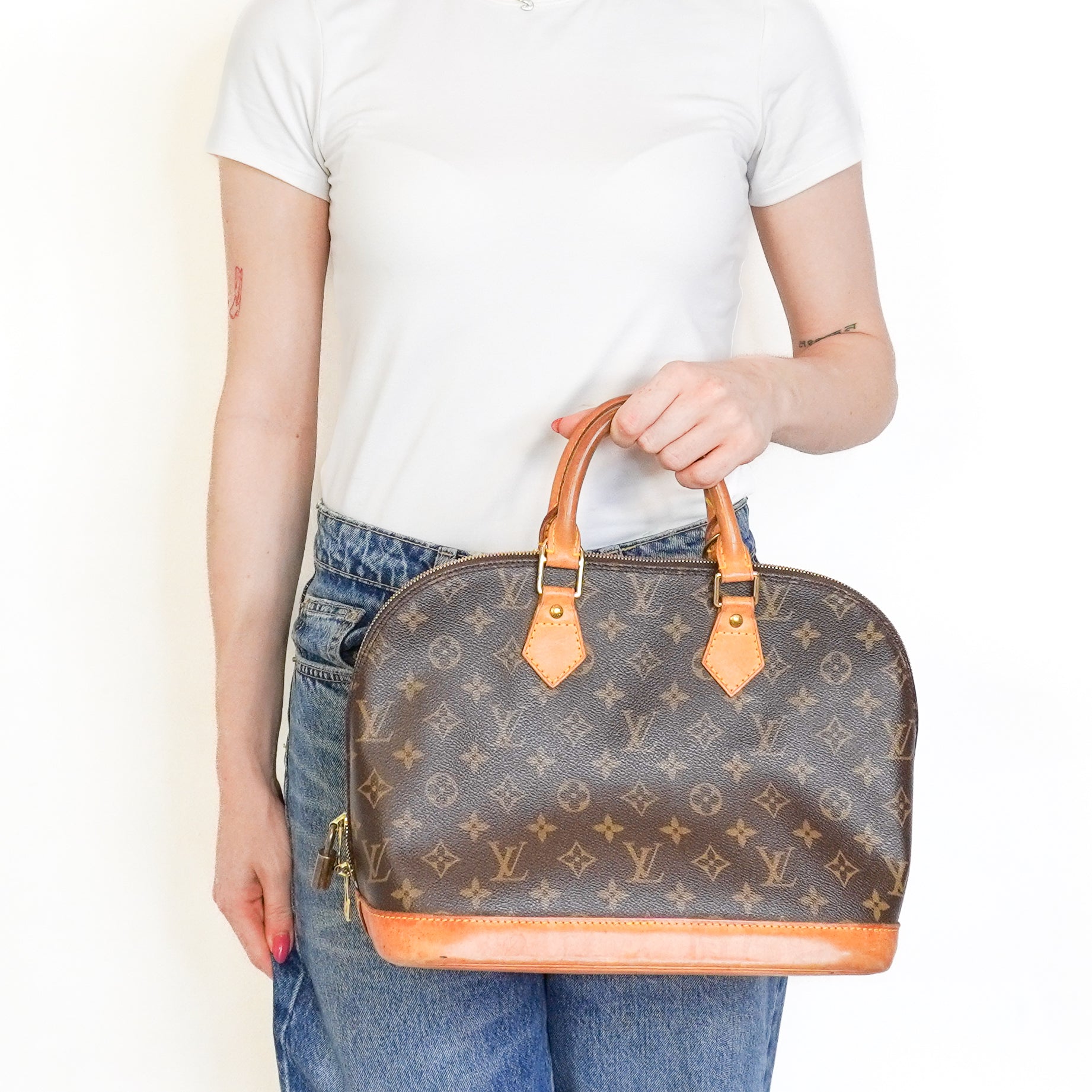 Louis Vuitton Alma PM Monogram Canvas Bag (RRP £1500) | Authentic Preloved