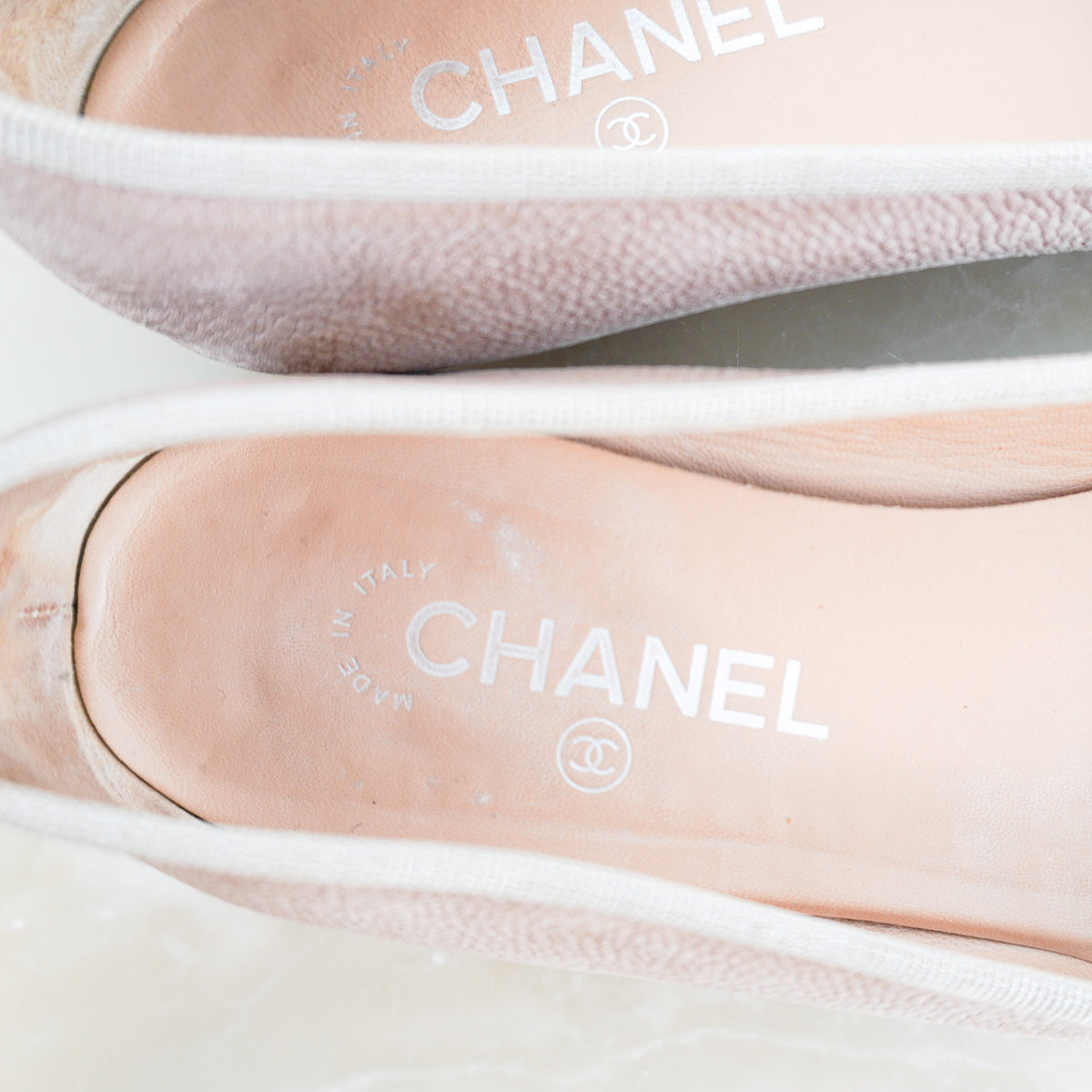 Chanel Nude Ballet Flats (RRP £820) | Authentic Preloved