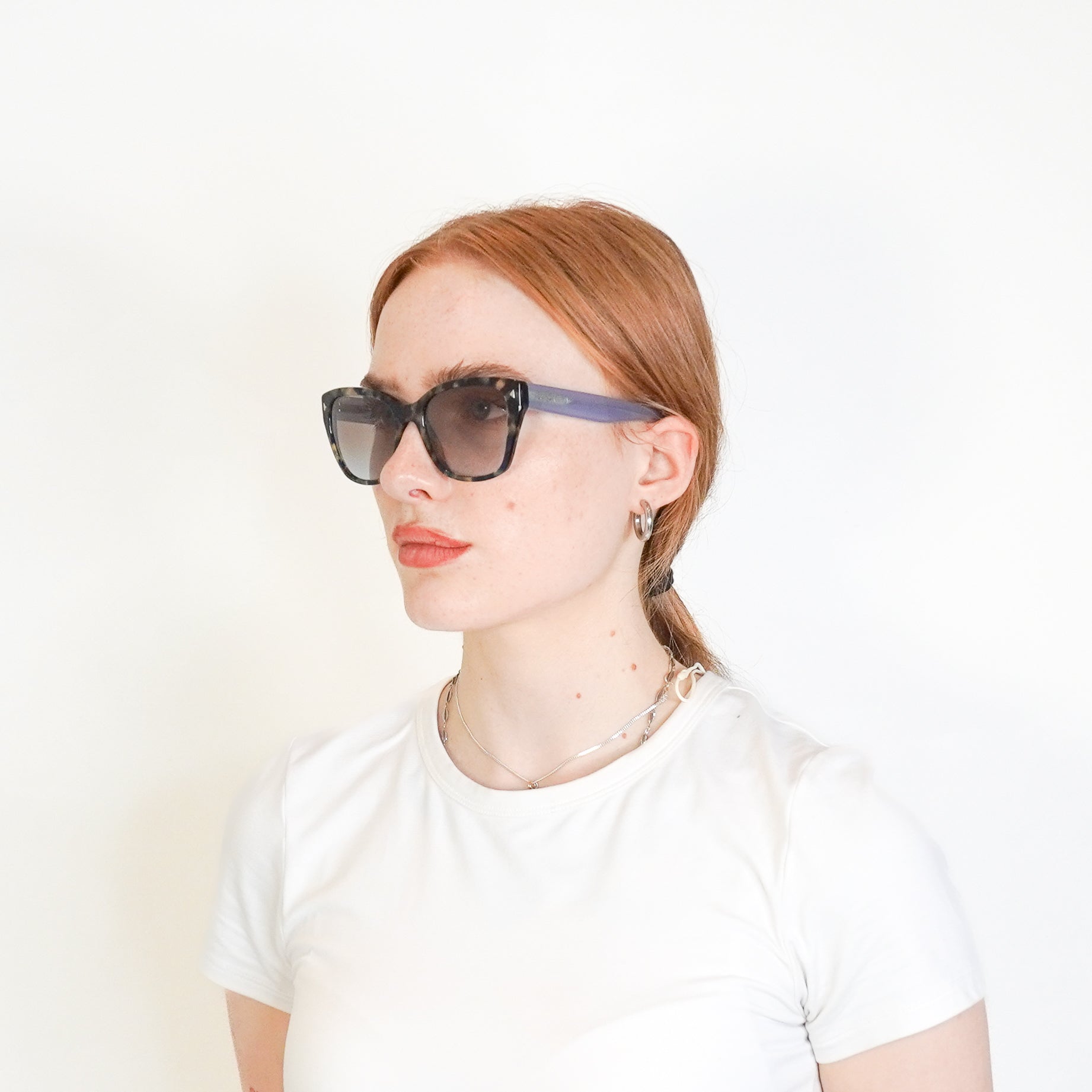 Prada PR 09SS Blue and Tortoise Shell Sunglasses (RRP £215) | Authentic Preloved FINAL SALE