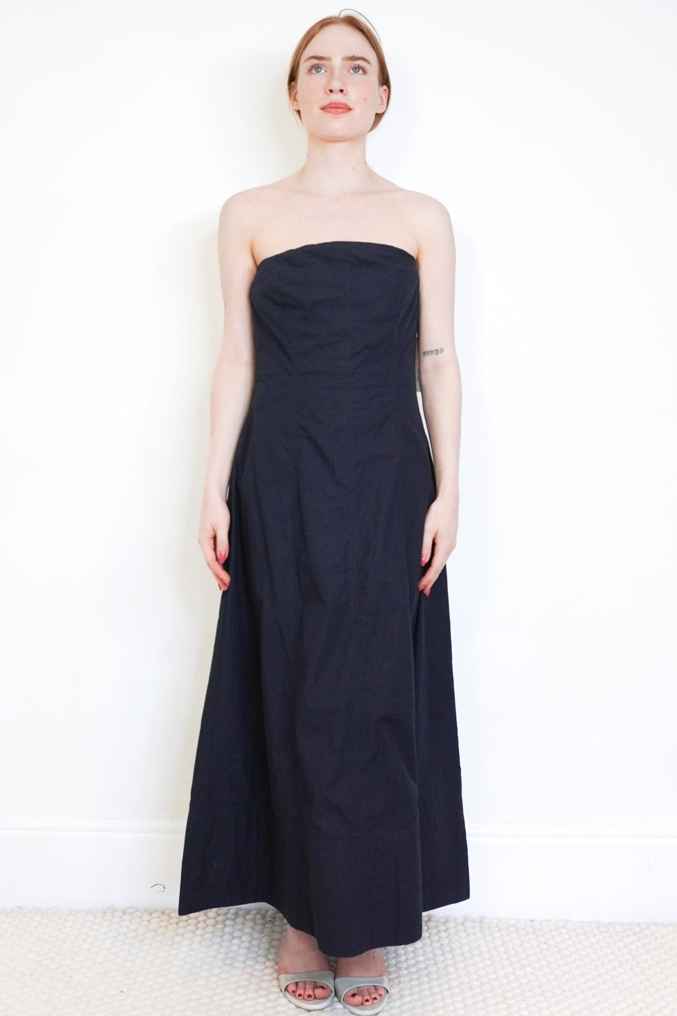 A PIECE APART Organic Cotton Strapless Dress RRP £450 | Authentic Preloved - Reloved Again