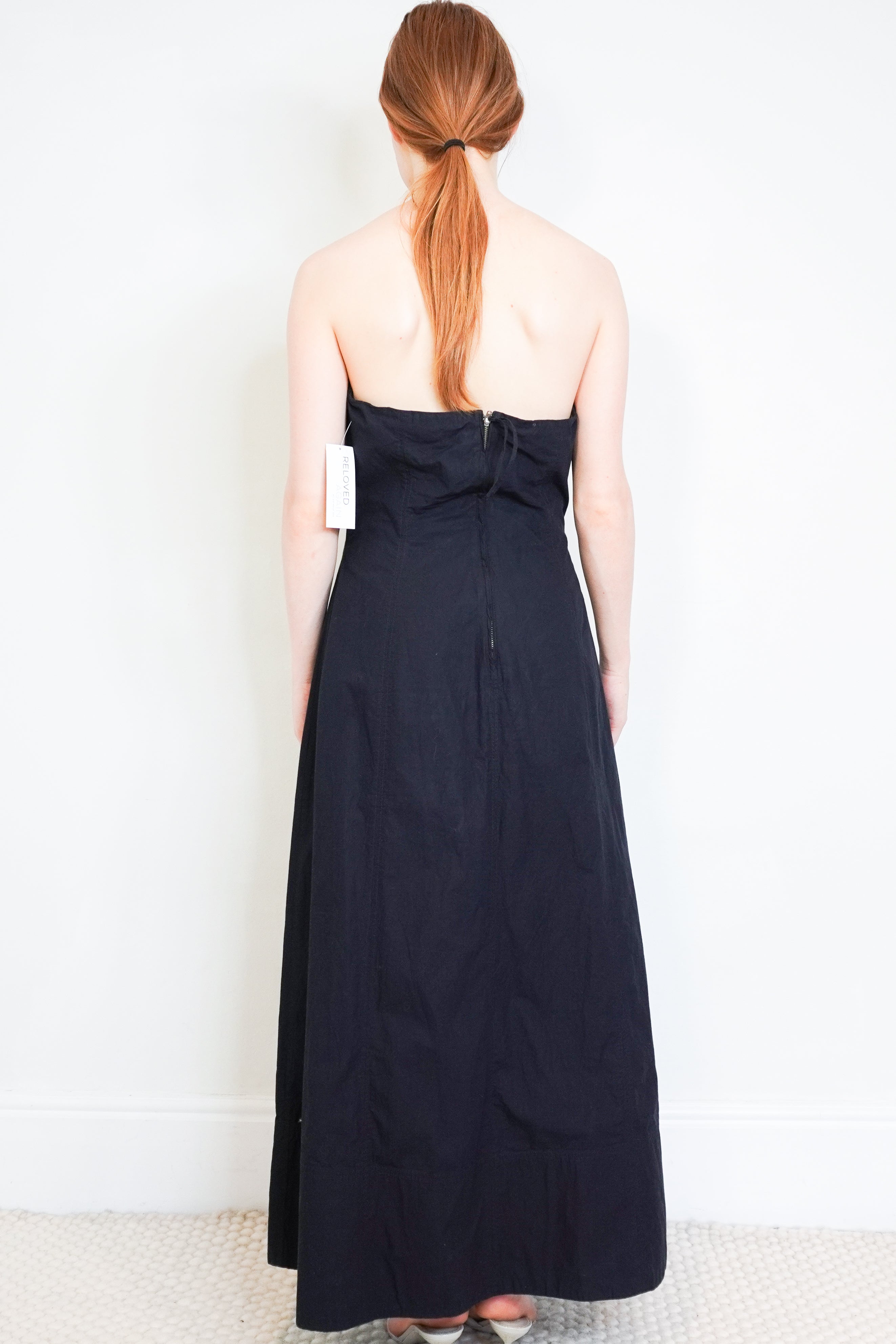 A PIECE APART Organic Cotton Strapless Dress RRP £450 | Authentic Preloved