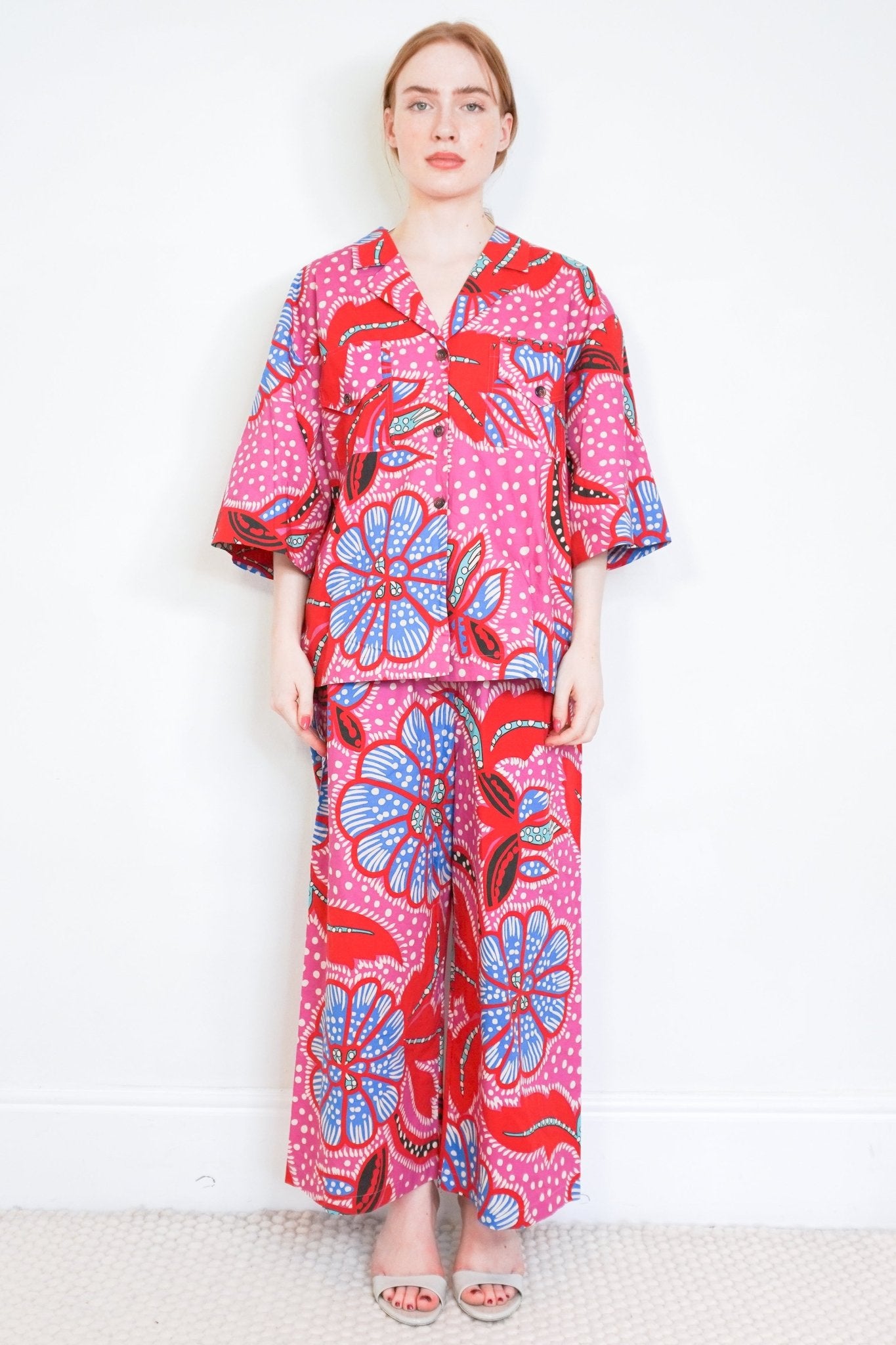 Rhode Resort Multicolour Floral Cotton Co-Ord Set (RRP £600) | Authentic Preloved - Reloved Again