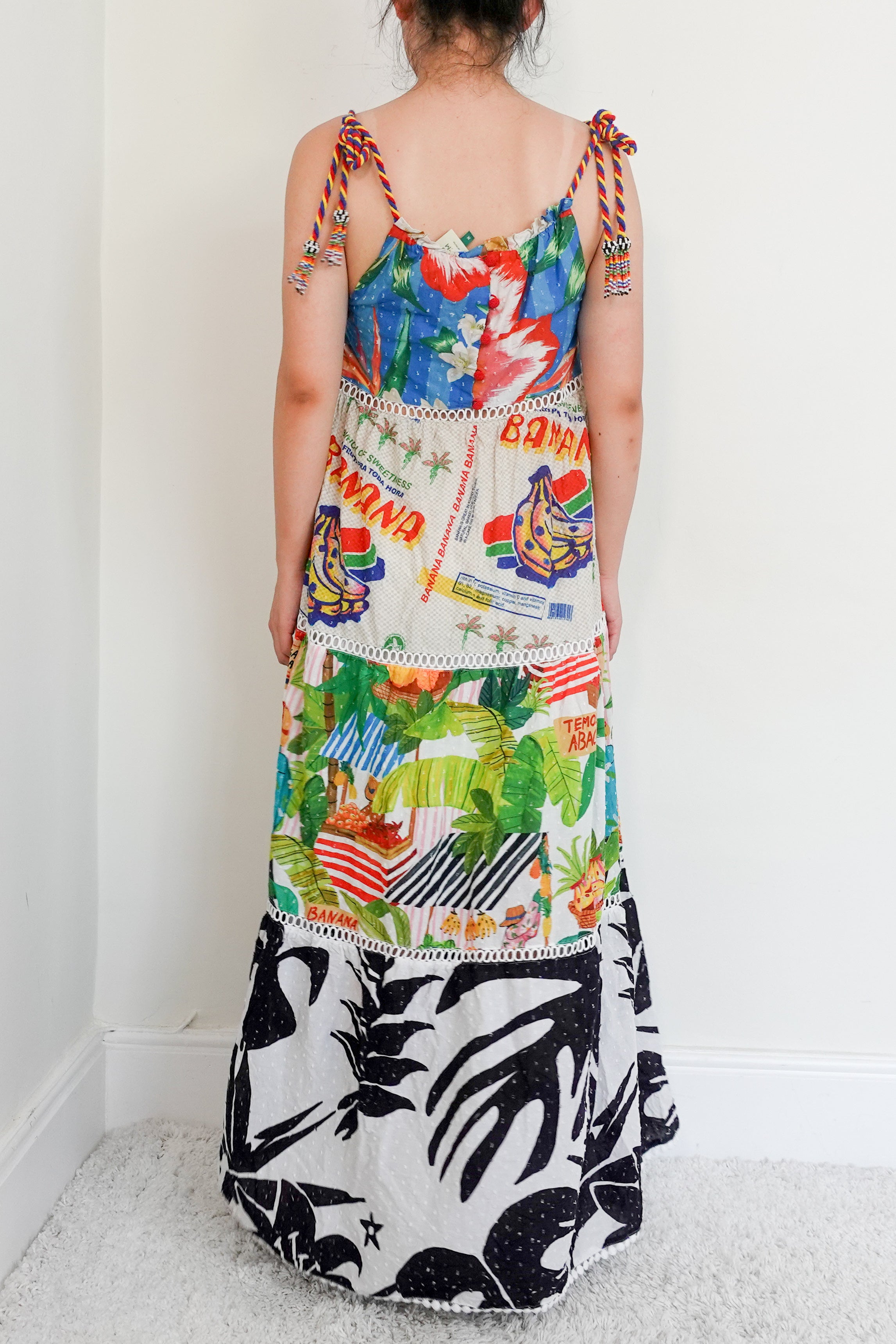 Farm Rio printed maxi dress RRP £250 | Preloved Authentic
