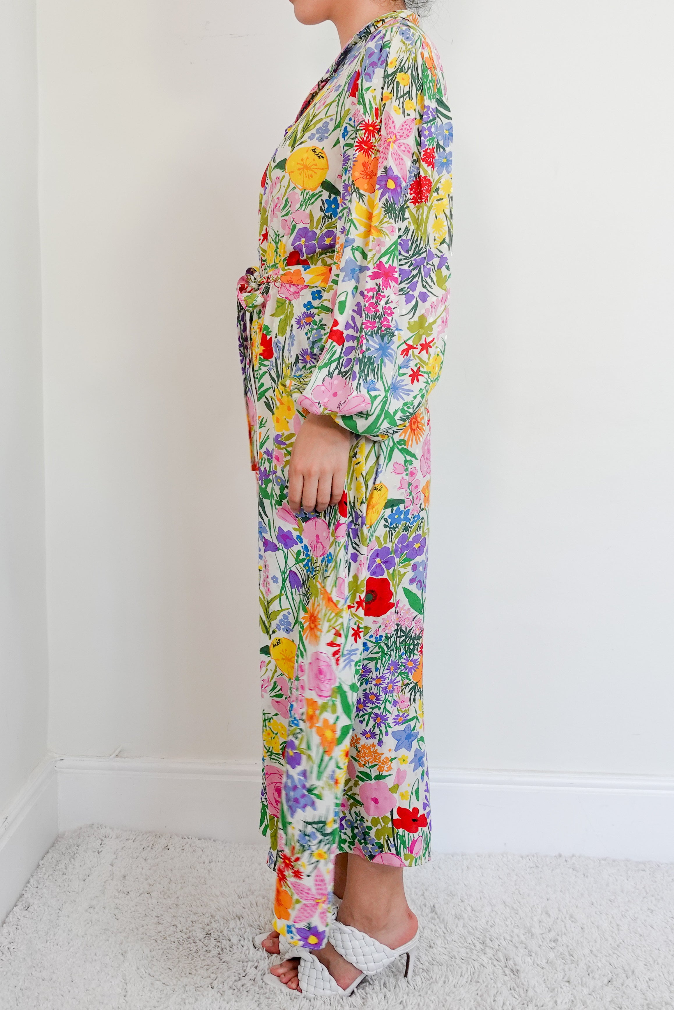 Gucci silk Floral Dress RRP £2.9K | Authentic Preloved