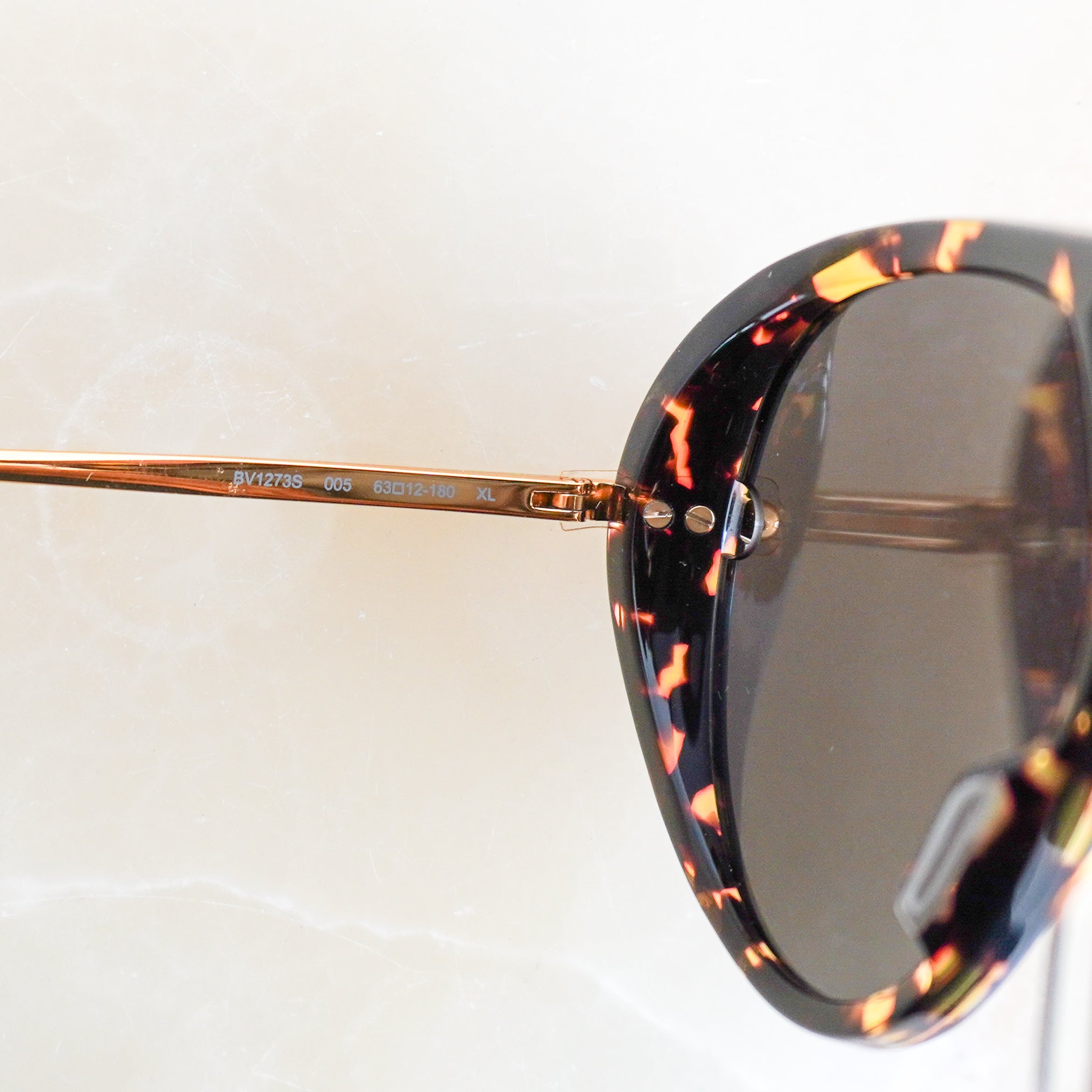Bottega Veneta Tortoiseshell Drop Aviator Sunglasses (RRP £460) | Authentic Preloved FINAL SALE