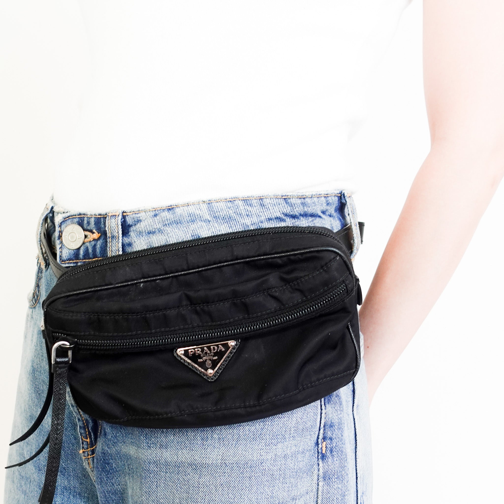 Prada Re Nylon Belt Bag RRP £1180 | Authentic Preloved - Reloved Again