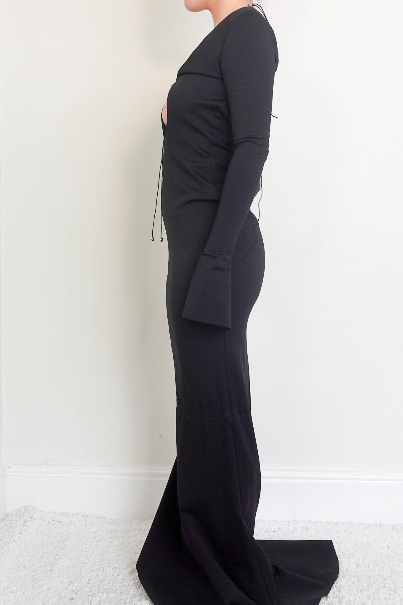 NEW 16 Arlington Black evening gown RRP £750 | Authentic Preloved - Reloved Again