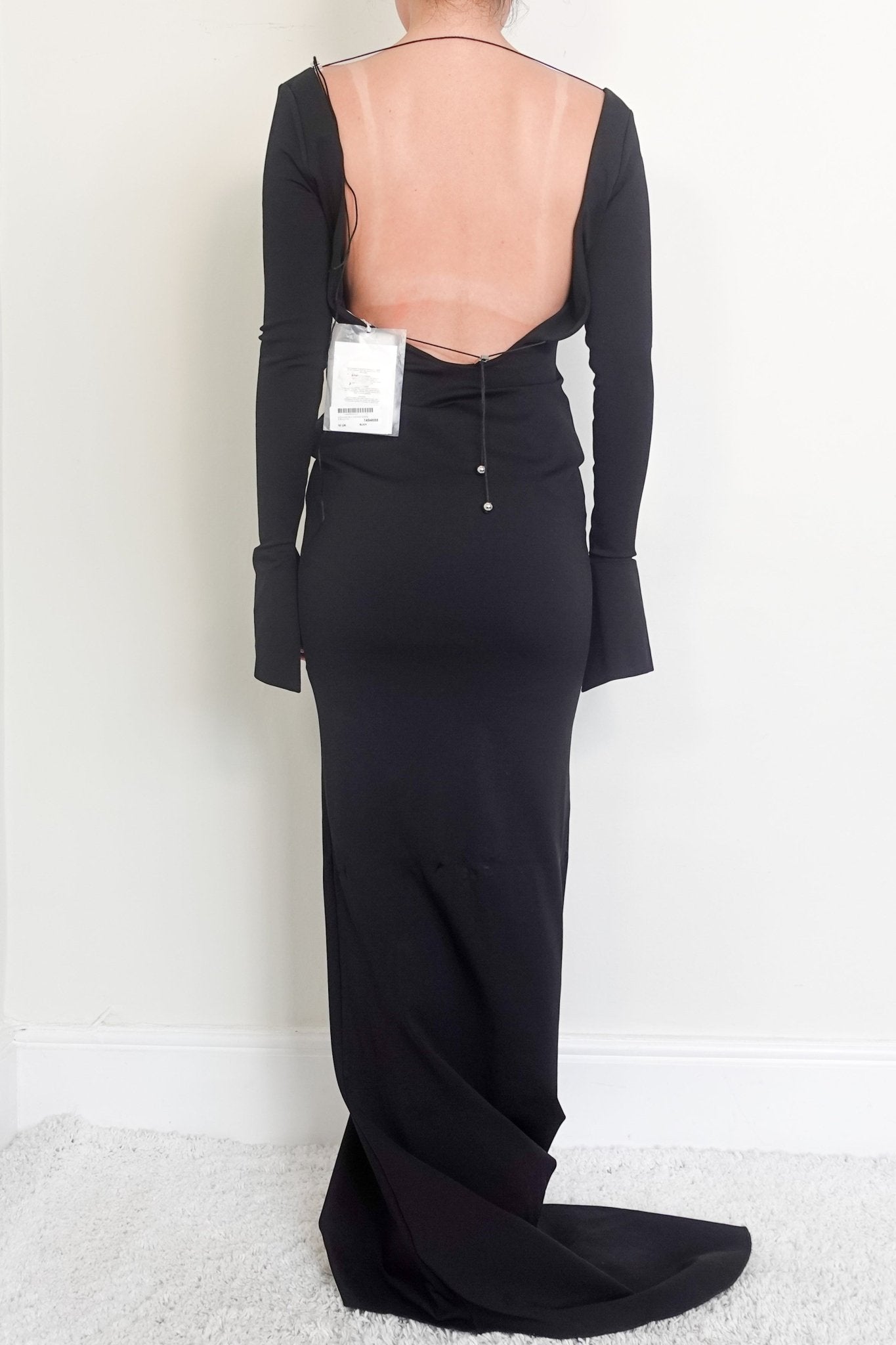 NEW 16 Arlington Black evening gown RRP £750 | Authentic Preloved - Reloved Again