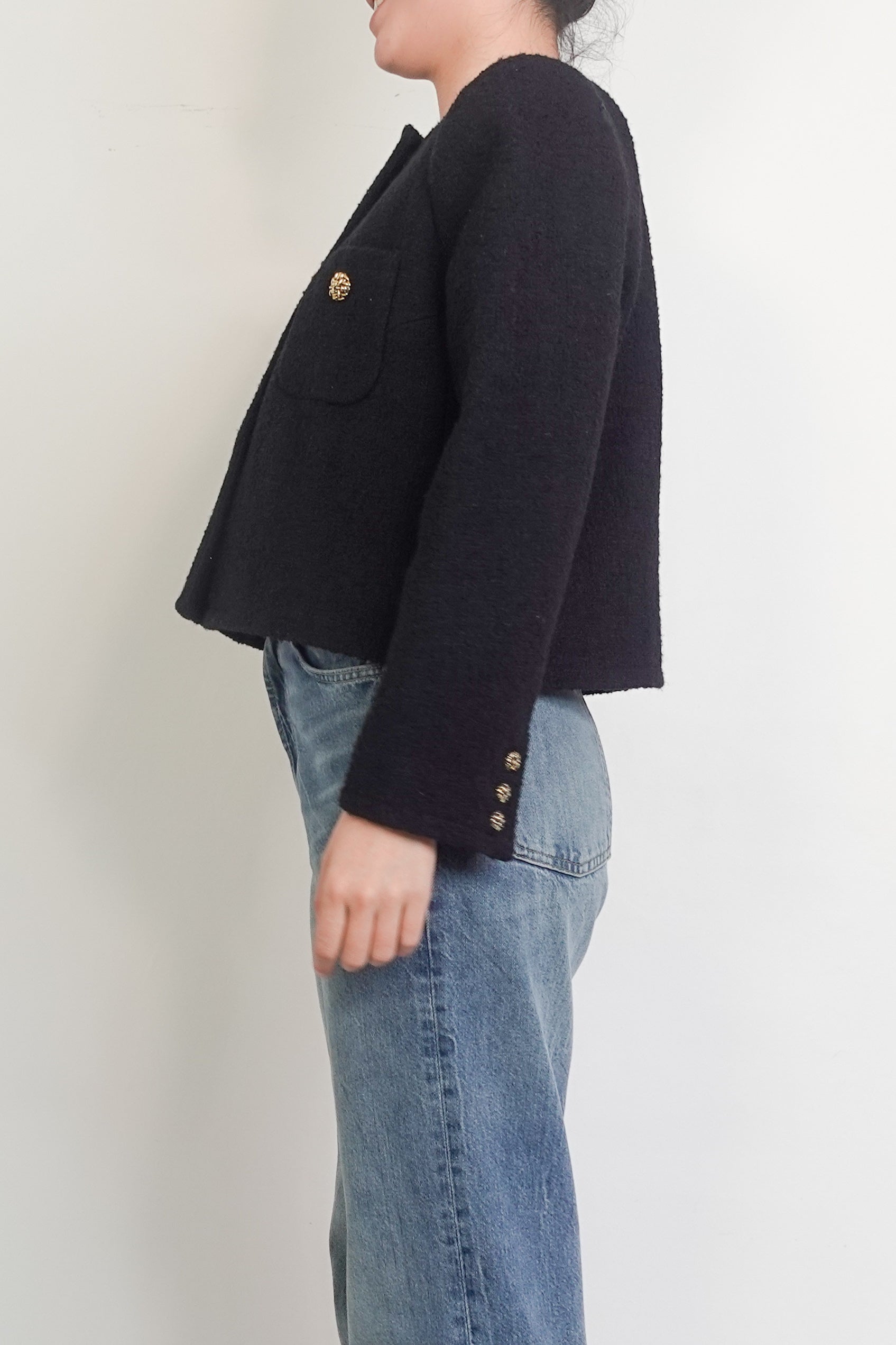 Black Meredith jacket RRP£300