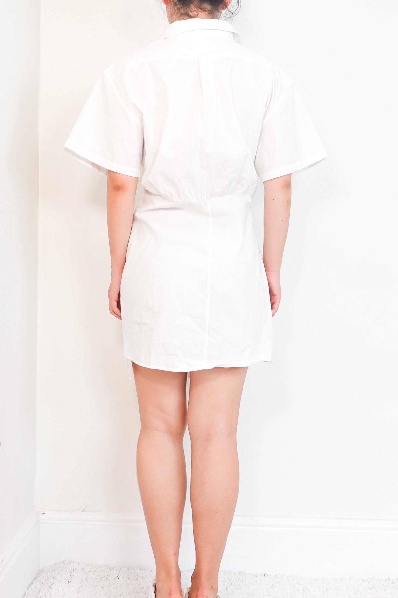 Alexander Wang White Shirt Mini Dress RRP £500 | Authentic Preloved