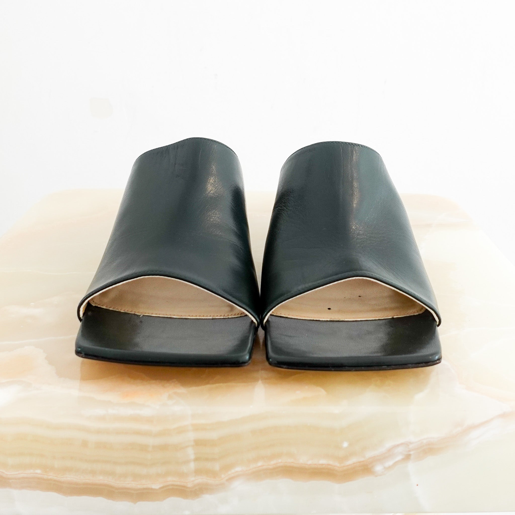 Bottega Veneta Stretch Napa Mules RRP £700 | Authentic Preloved
