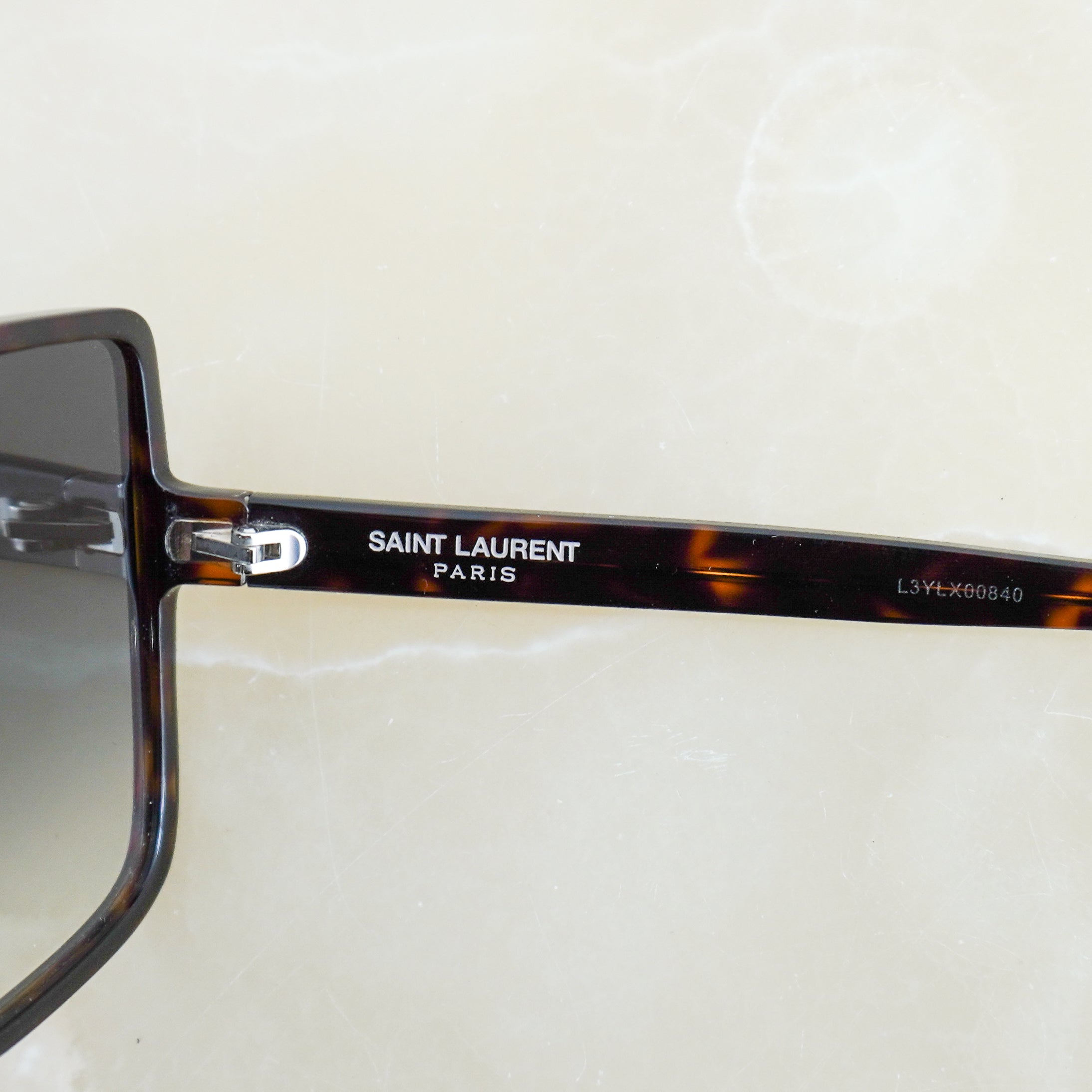 Saint Laurent Betty Oversize Tortoise Shell Sunglasses (RRP £355) | Authentic Preloved