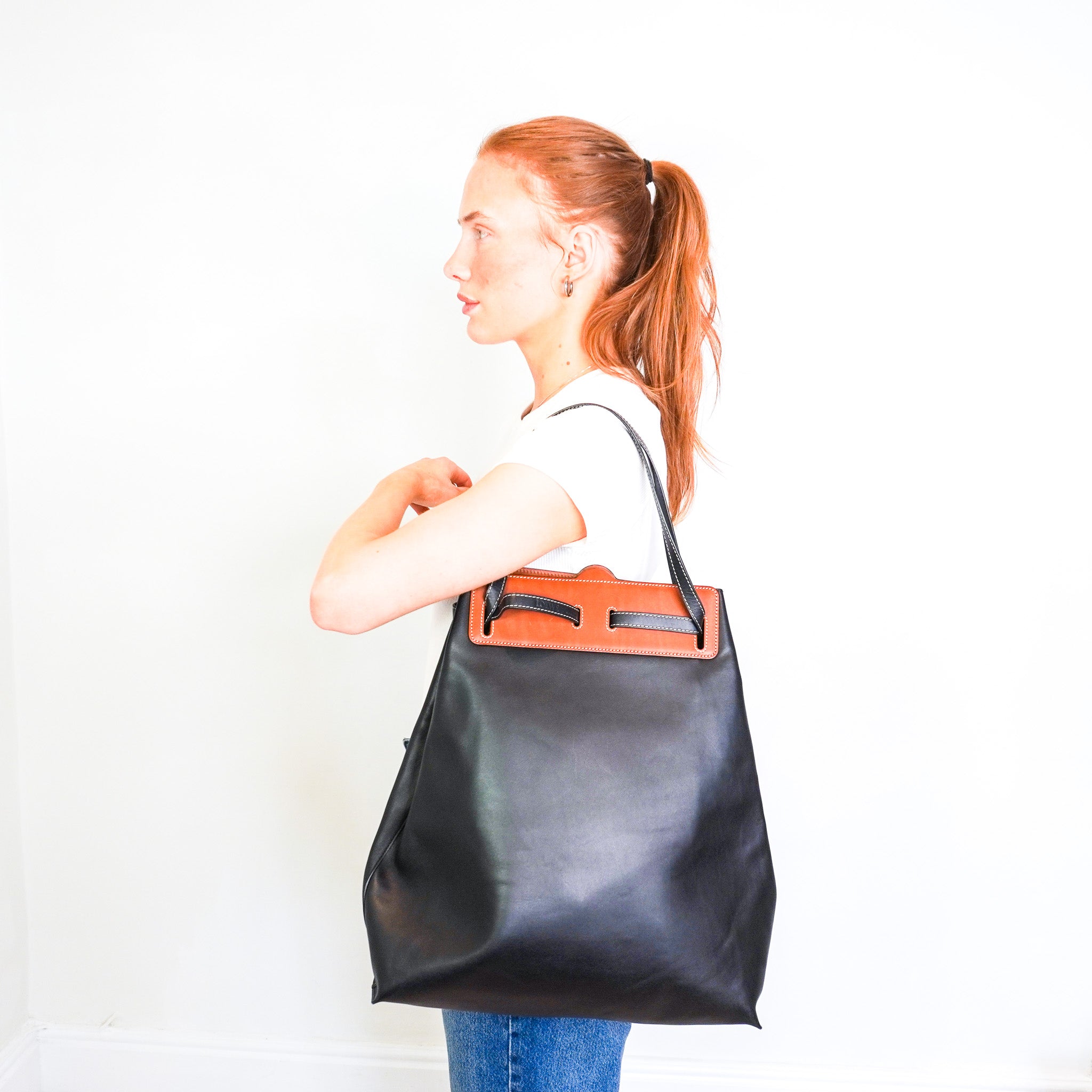 Loewe Lazo Shoulder Bag in Black RRP £1600 | Authentic Preloved - Reloved Again