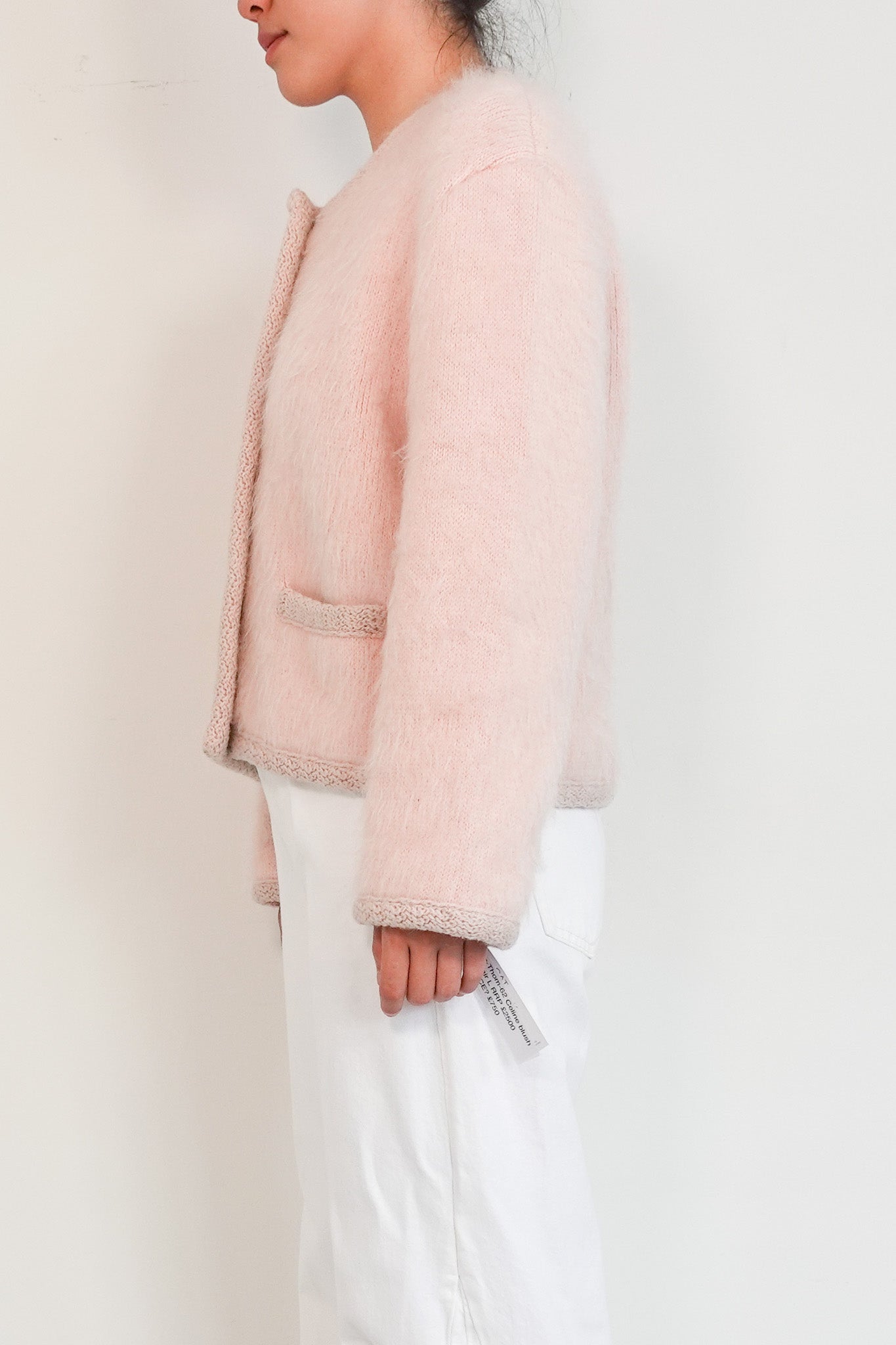 Celine Mohair Blush Jacket RRP £2500 | Authentic Preloved- FINAL SALE no returns
