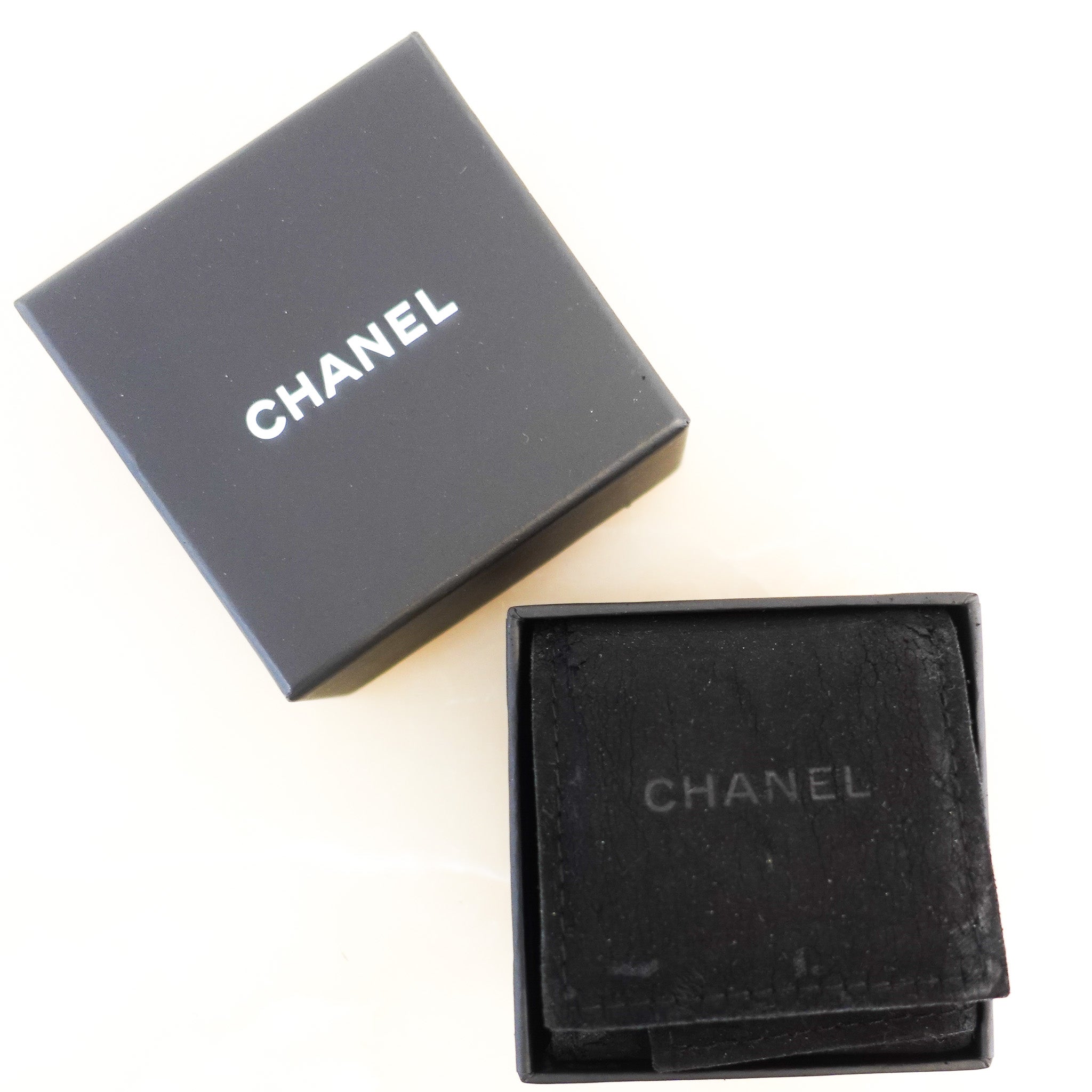 Chanel CC Red Rhinestone Cocktail Ring | Authentic Preloved - Reloved Again