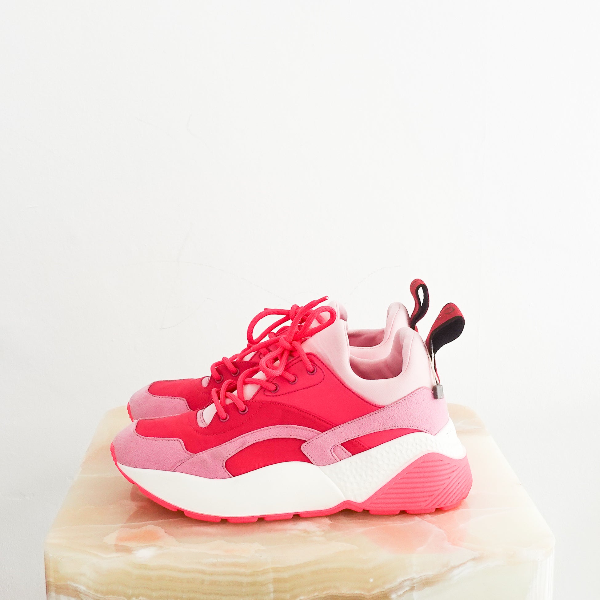 Stella McCartney Pink Elypse Sneakers RRP £350 | Authentic Preloved