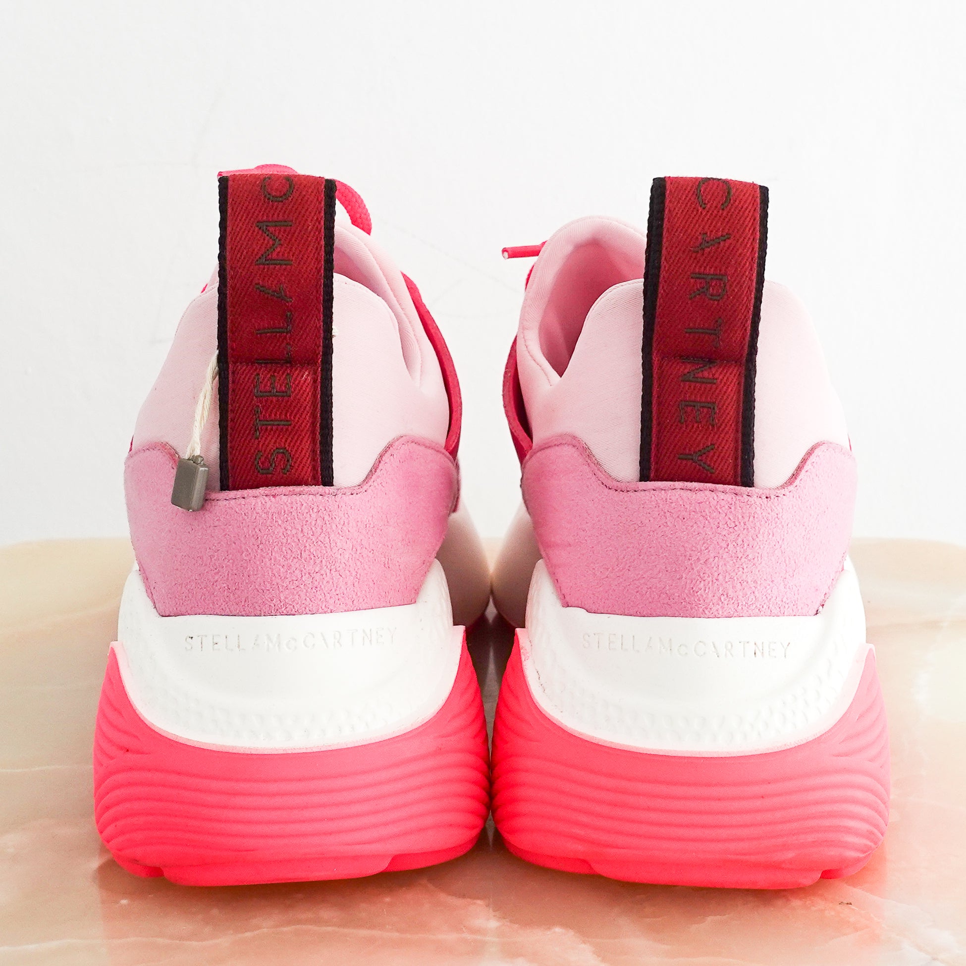 Stella McCartney Pink Elypse Sneakers RRP £350 | Authentic Preloved