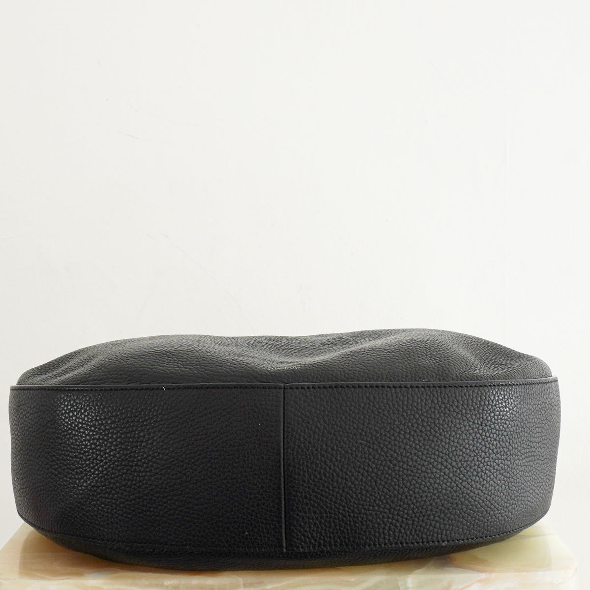 The Row Allie Leather Shoulder Bag in Grained Calfskin Leather (RRP £2800) | Authentic Preloved