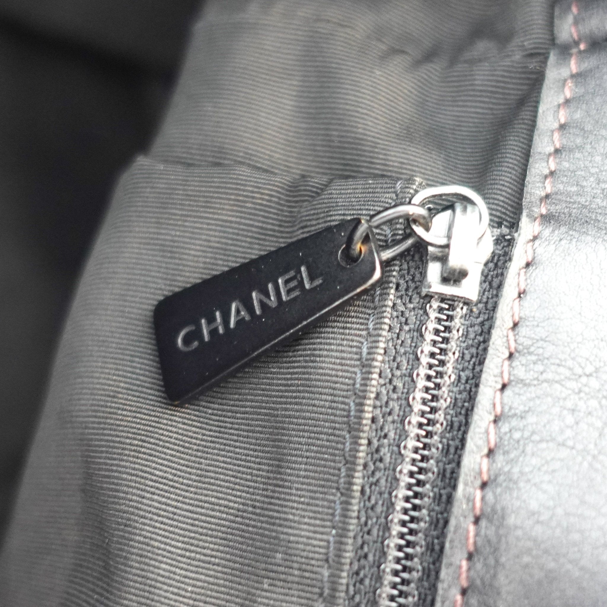 Chanel Black Leather Slouch Tote bag | Authentic Preloved - Reloved Again