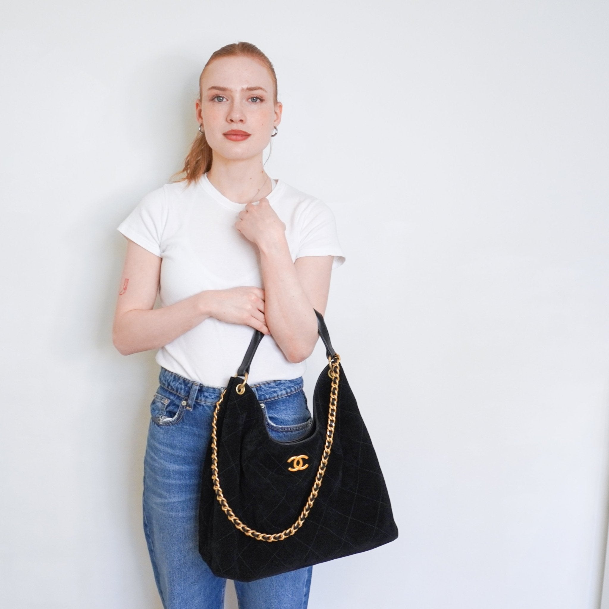 CURRENT SEASON Chanel Maxi Hobo Bag | Authentic Preloved - Reloved Again