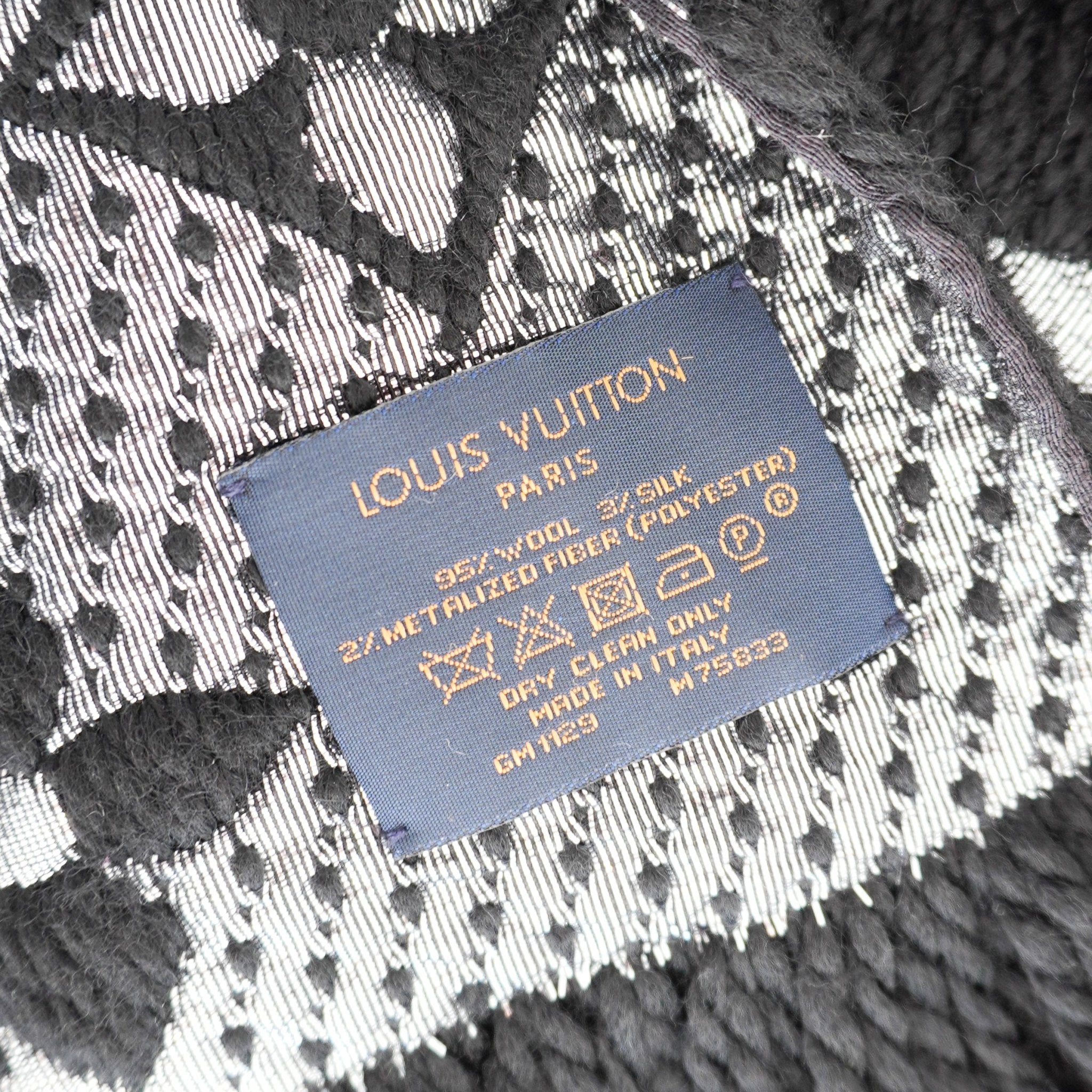 Louis Vuitton Logomania Shine Scarf RRP £510| Authentic Preloved - Reloved Again