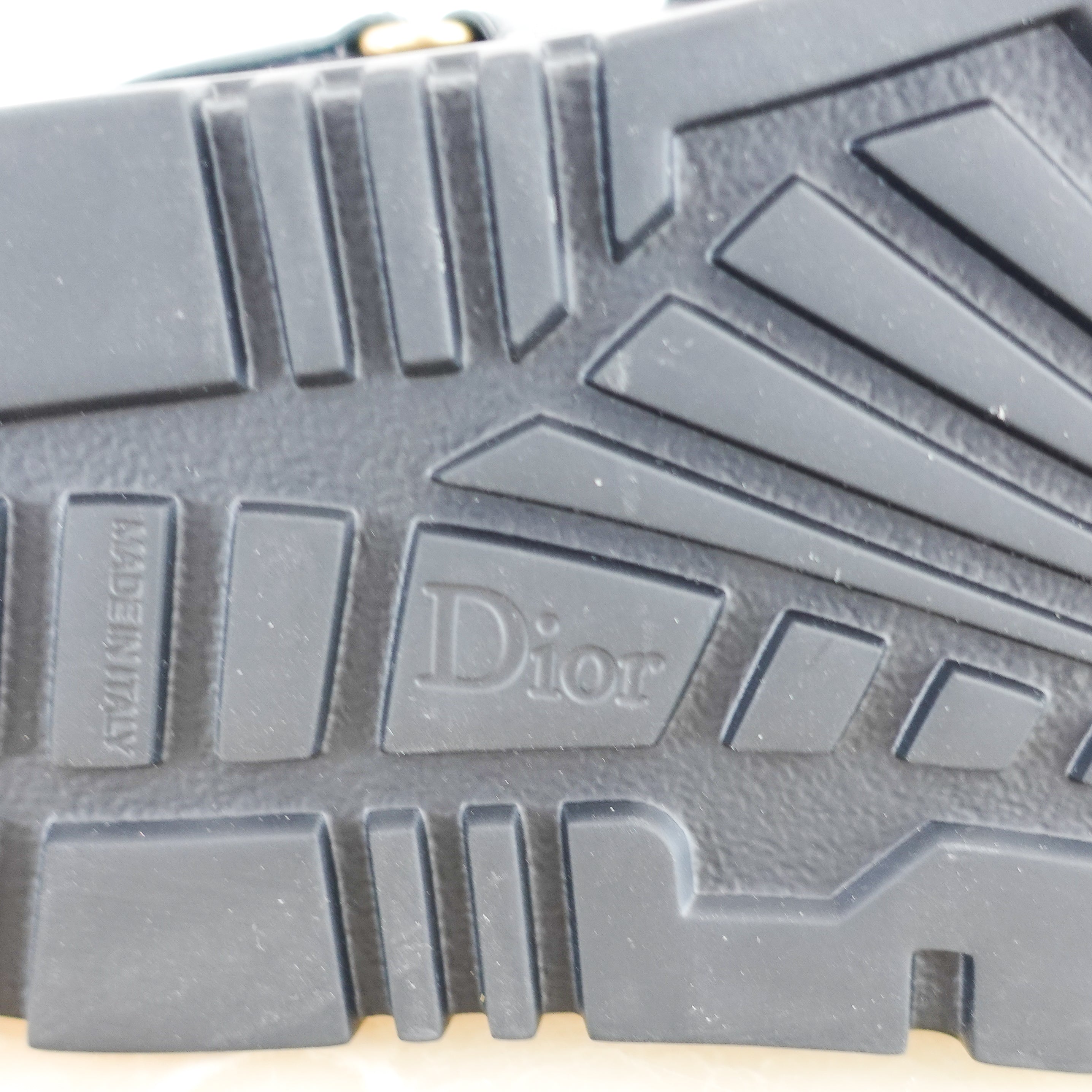 NEW Dior Dioract Black Dad Sandals with Gold Hardware RRP £890 FINAL SALE | Authentic Preloved