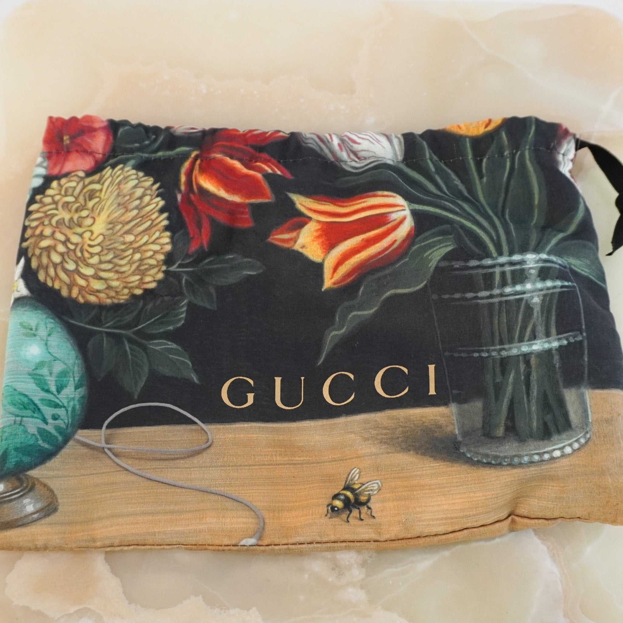 Gucci Marmont Black Velvet Belt Bag RRP £715 | Authentic Preloved - Reloved Again