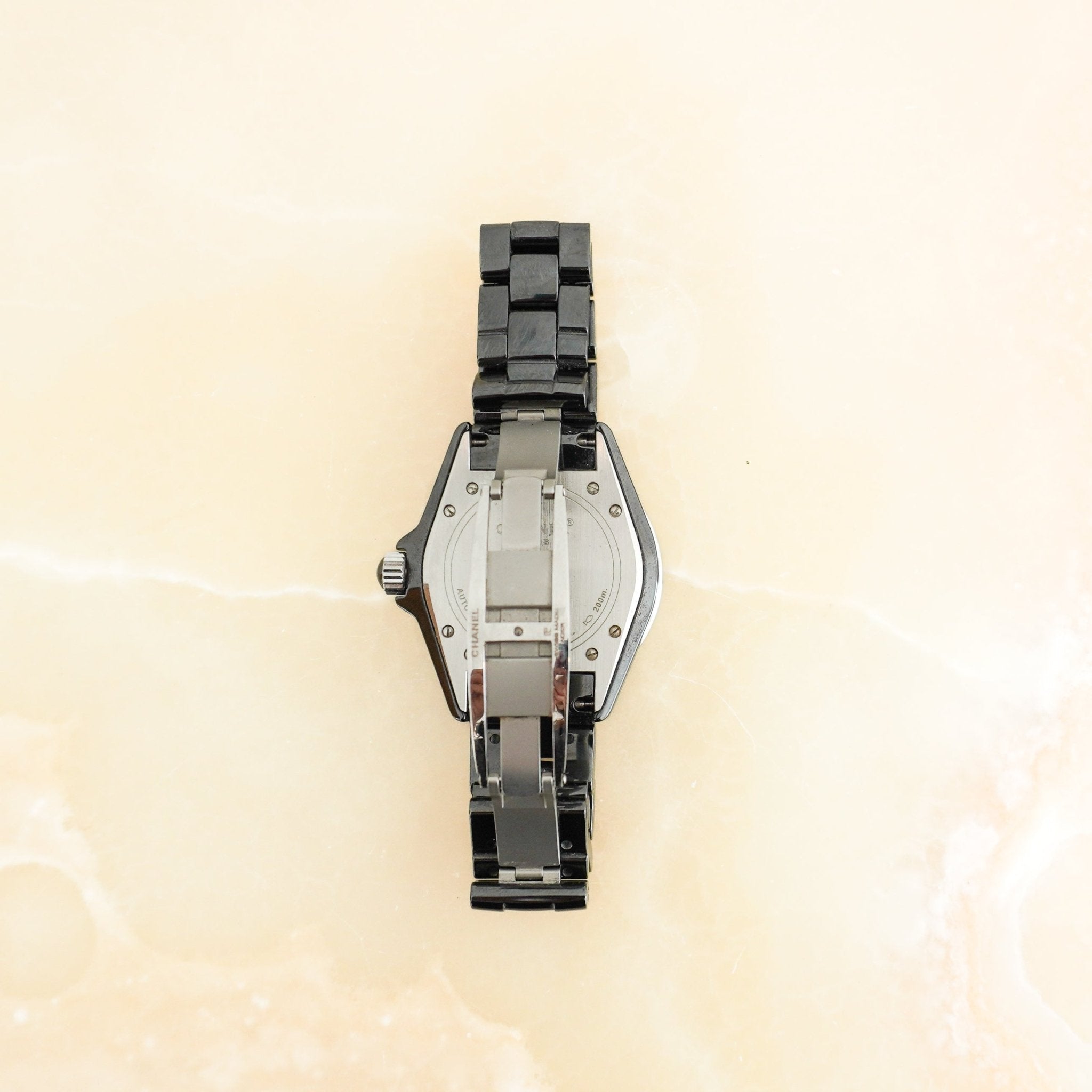 Chanel J12 Black Automatic Ceramic Watch 38mm (RRP £6900) | Authentic Preloved FINAL SALE - Reloved Again