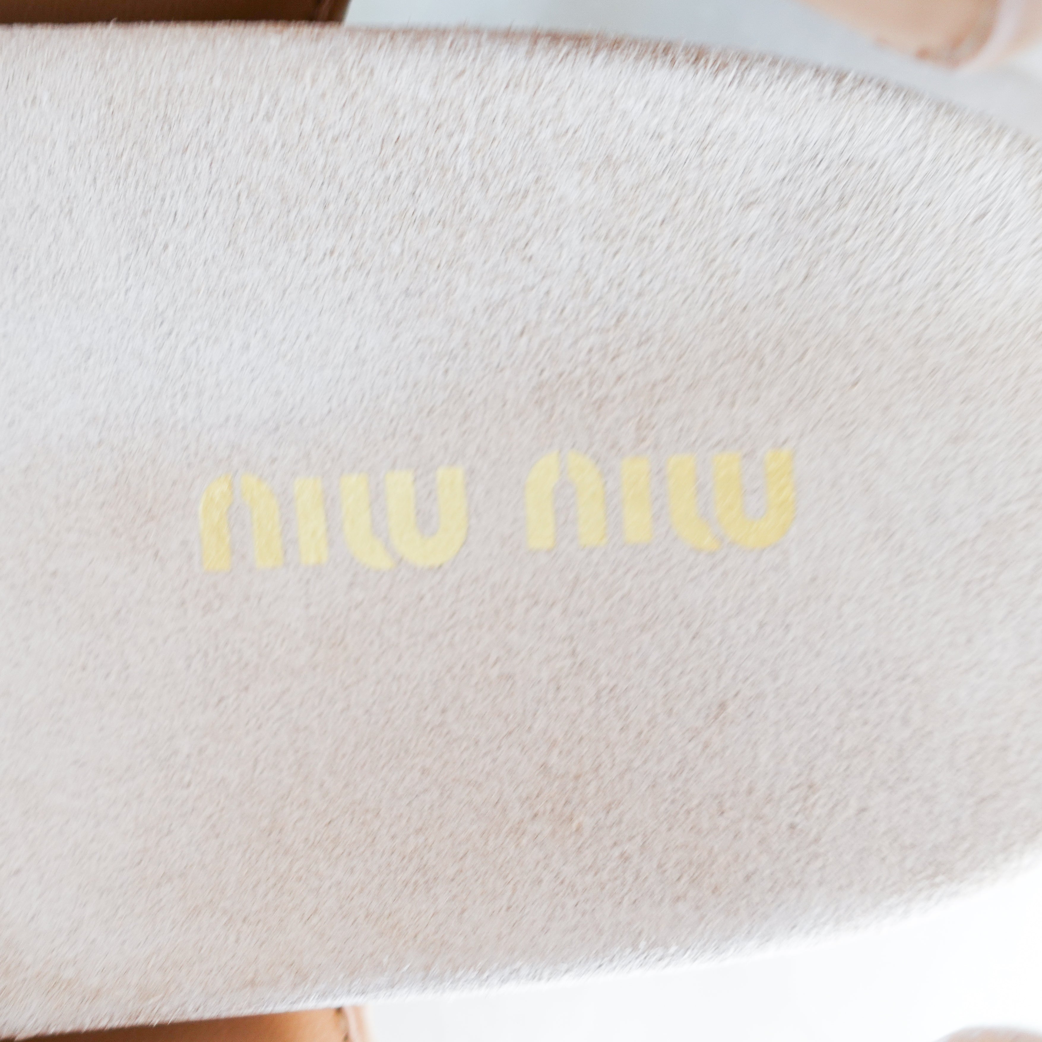 Miu Miu Beige Leather Trimmed Raffia Dad Sandals RRP £820 | Authentic Preloved